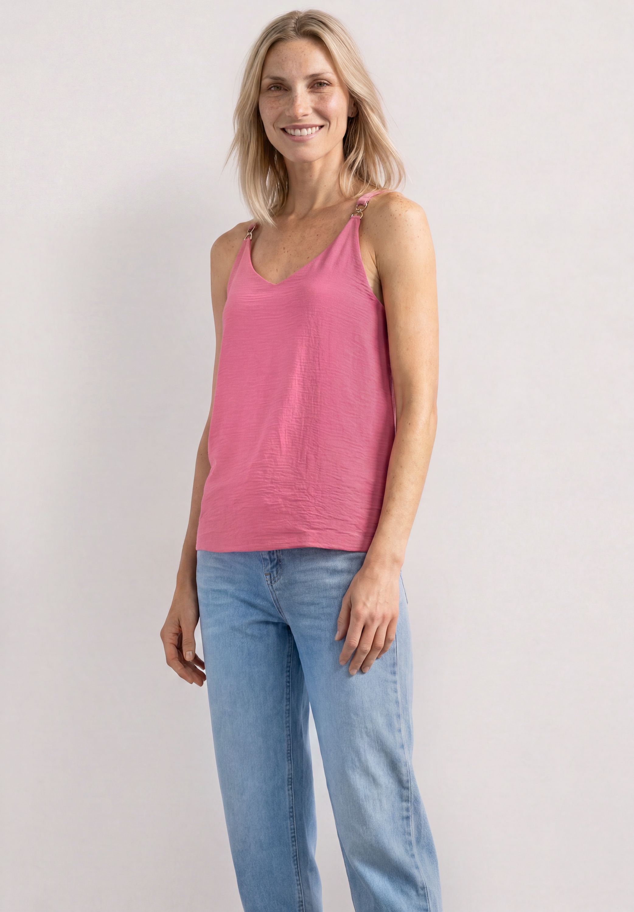 STREET ONE Tanktop mit V-Ausschnitt