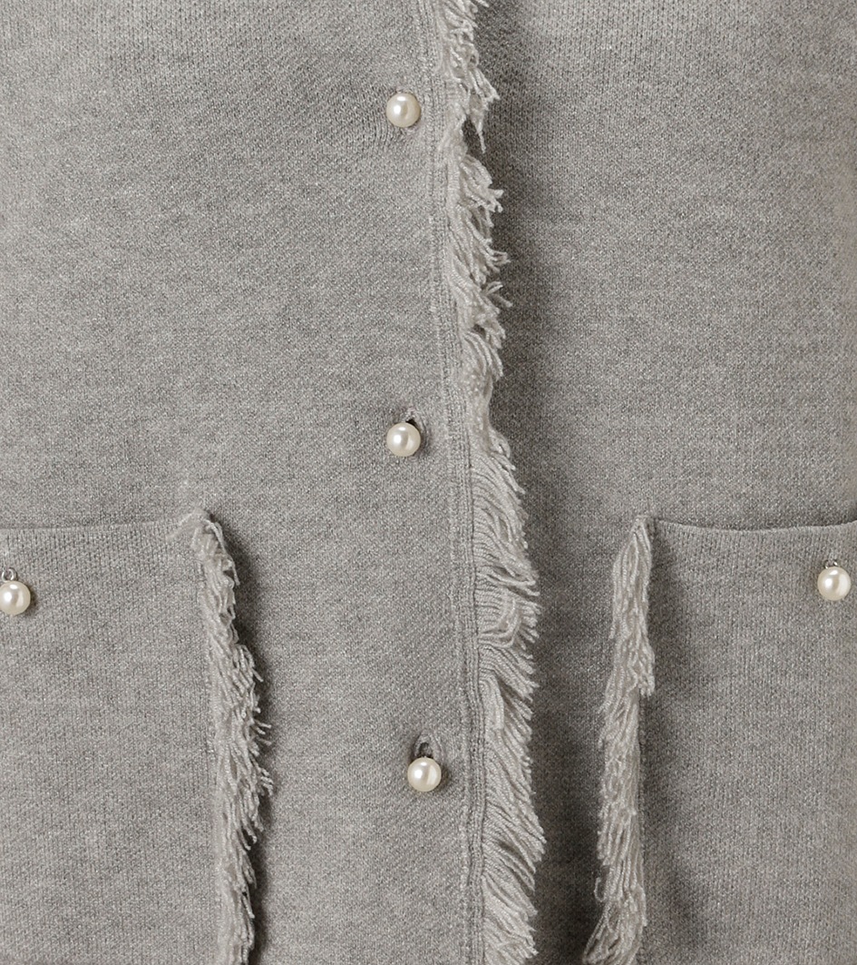 Aniston CASUAL Strickjacke, aufwändig mit Franzen verziert - NEUE KOLLEKTION