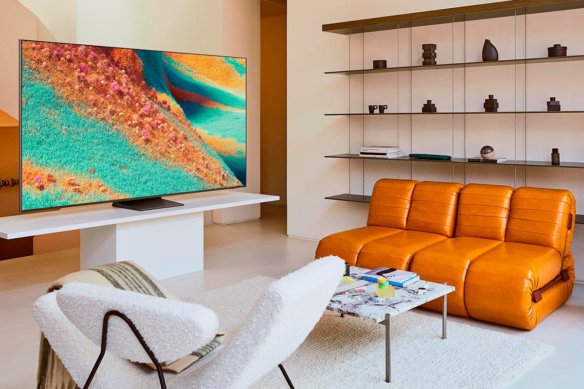 Samsung QLED-Fernseher »GQ85QN85FAU«, 4K Ultra HD, Smart-TV, NQ HDR+, 4K AI Upscaling, Dolby Atmos & AI Sound, Gaming bis zu 144Hz
