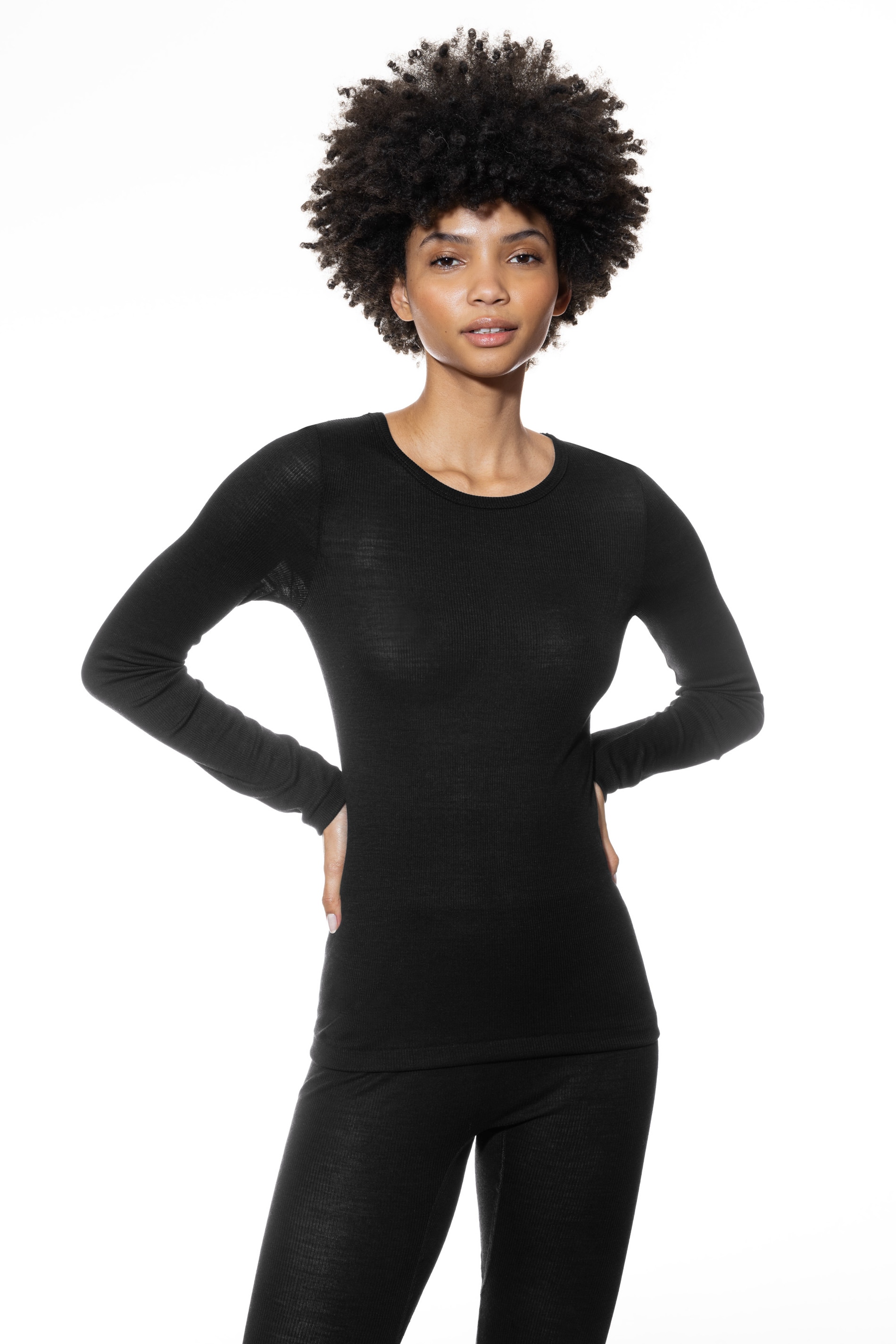 Mey Langarmshirt "WOOL LOVE", schmale Passform, Langarm, Rundhals-Ausschnit günstig online kaufen