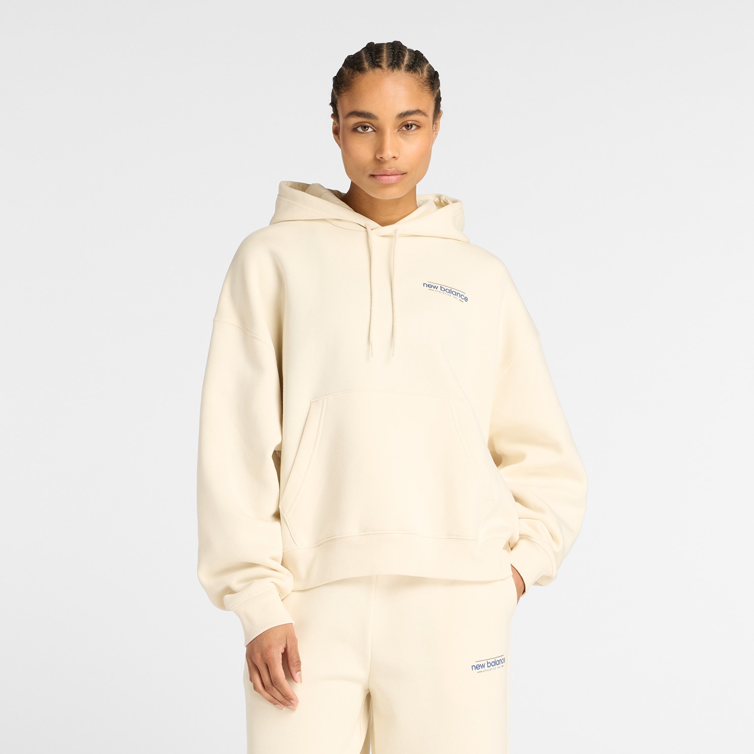 New Balance Kapuzensweatshirt "Reimagined Fleece Oversized Hoodie" günstig online kaufen
