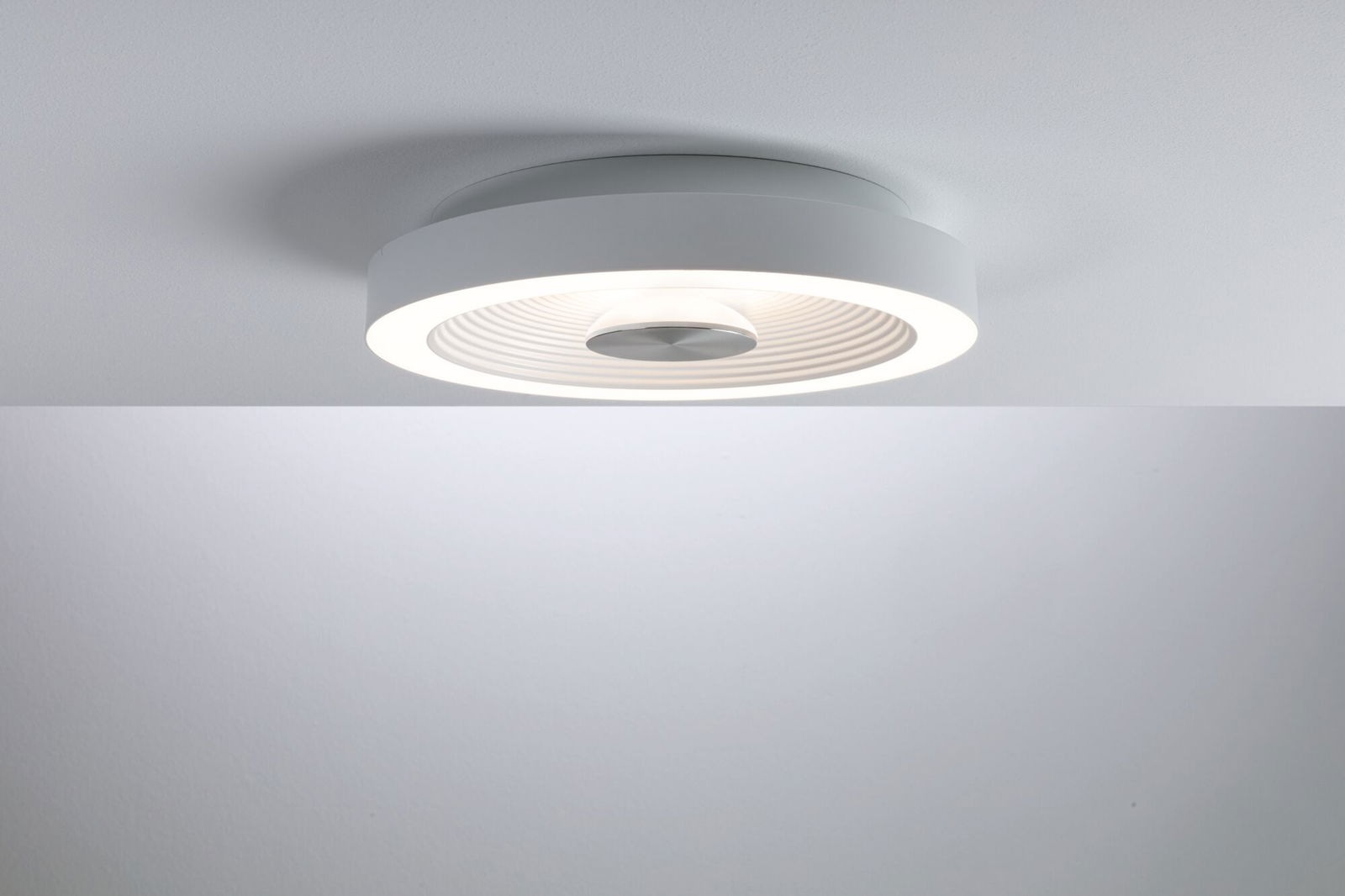 Paulmann LED Deckenleuchte »LED Deckenleuchte Volea IP44 3000K 470lm / 1650lm 230V 3,5 / 1x13W«, 1 flammig, Dimmer