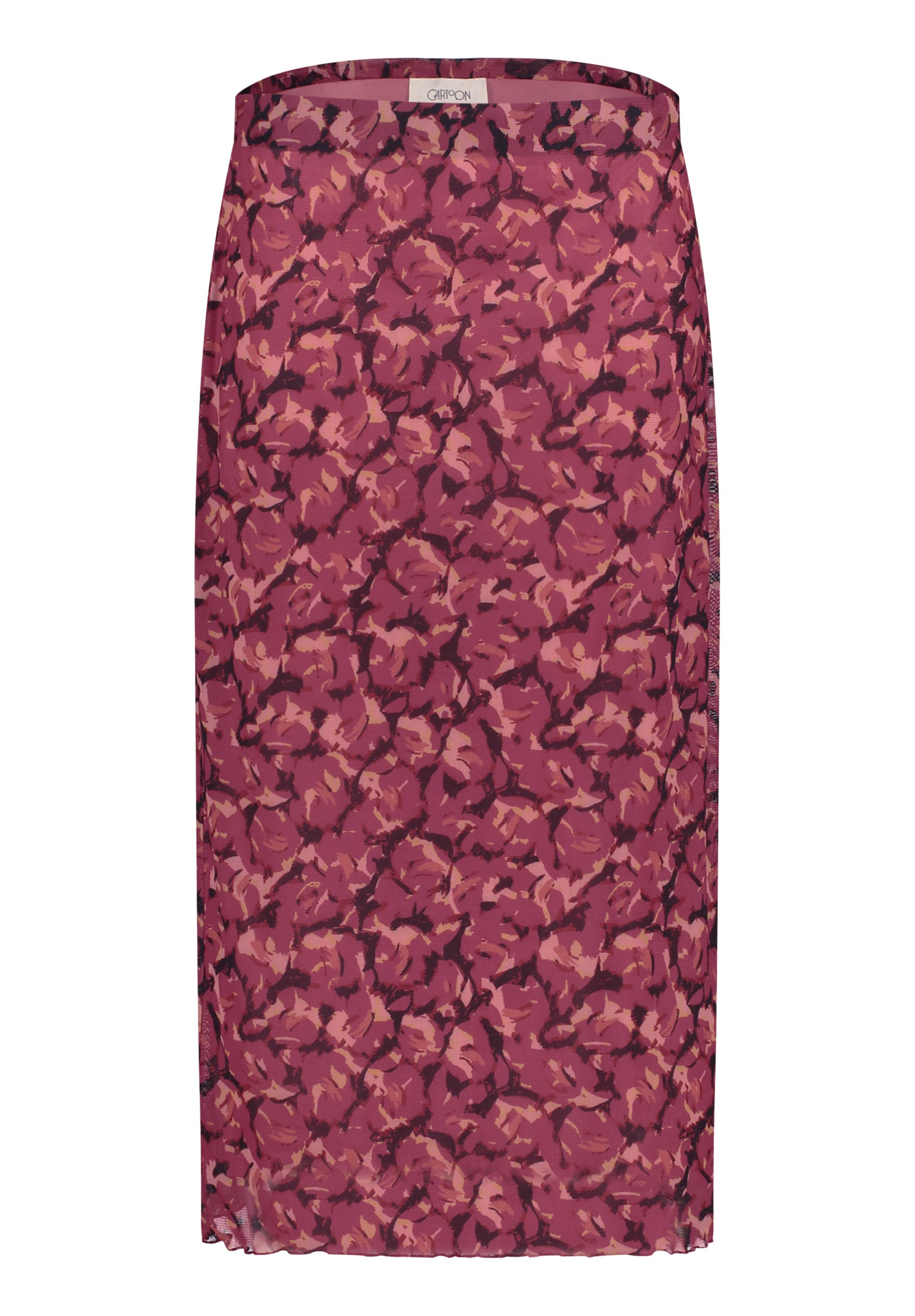Cartoon Midirock "Cartoon Damen Midirock mit Gummizug", Material günstig online kaufen