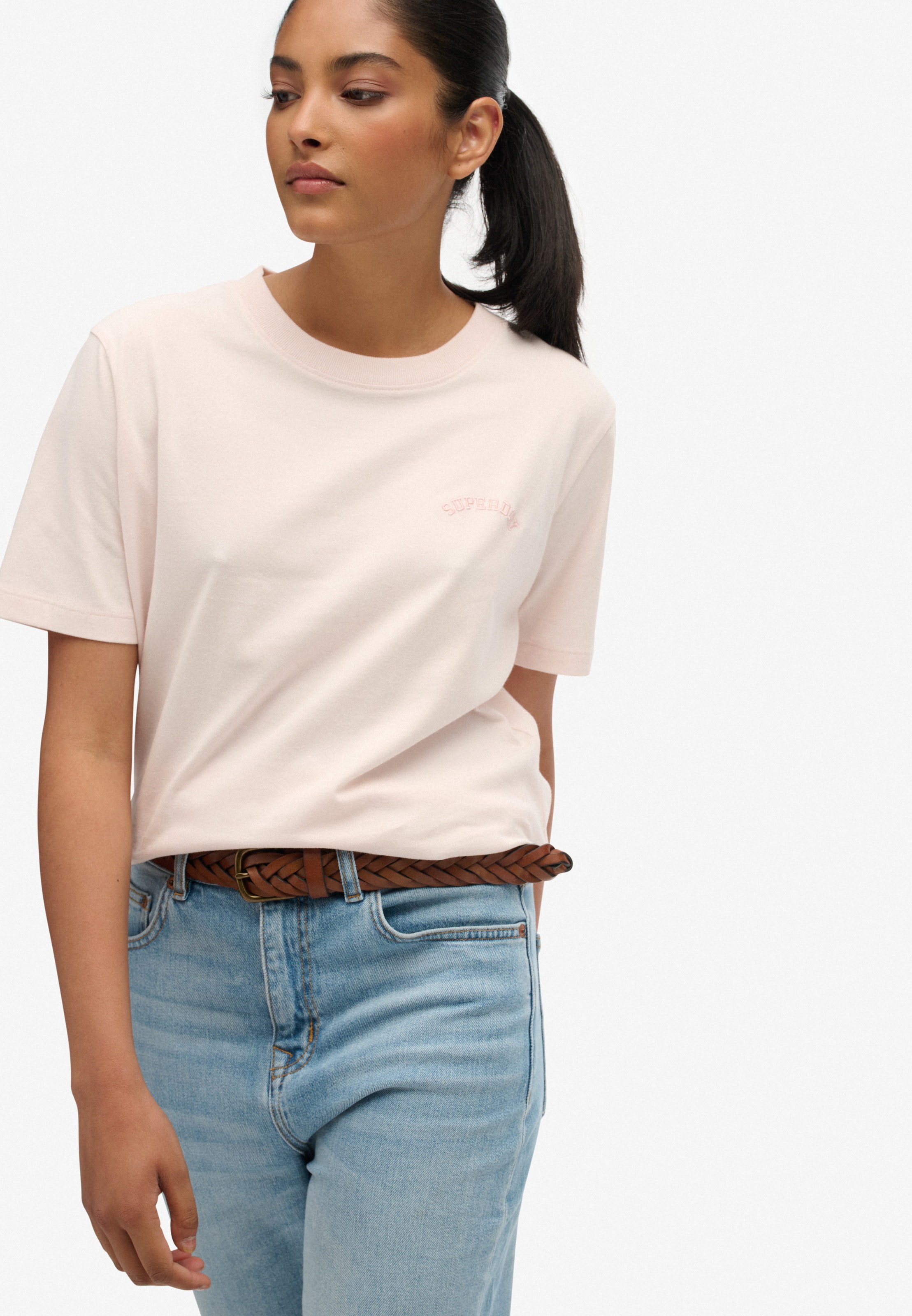 Superdry T-Shirt "ESSENTIAL LOGO EMB TEE" günstig online kaufen