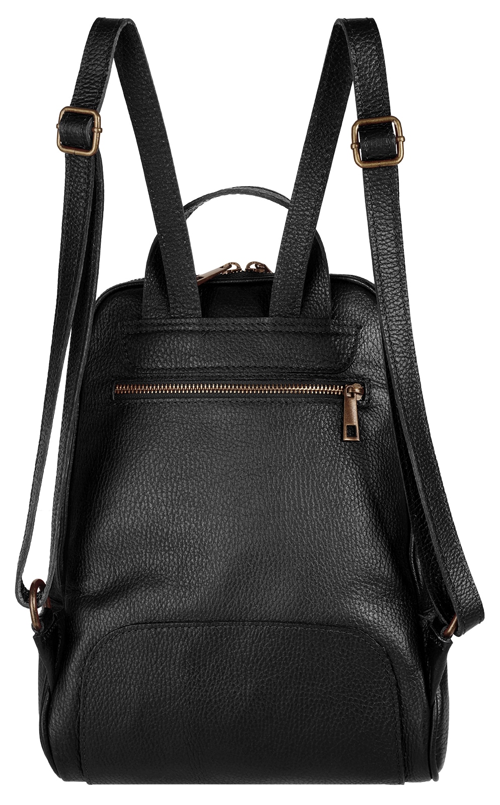 Samantha Look Cityrucksack, echt Leder, Made in Italy