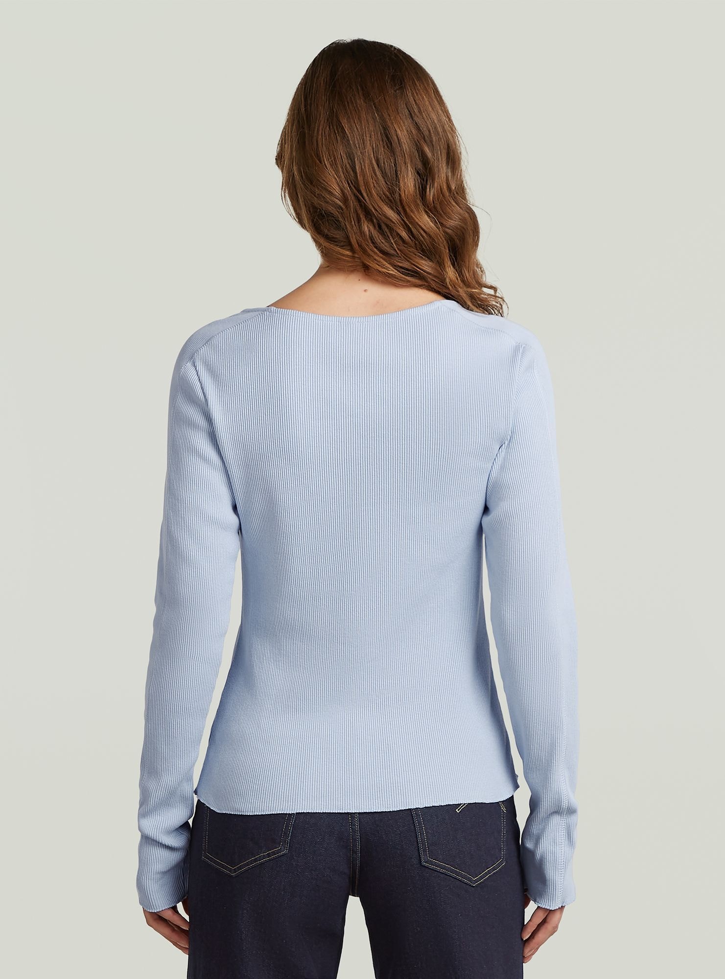 G-STAR T-Shirt »Slim Henley Long Sleeve T-Shirt«