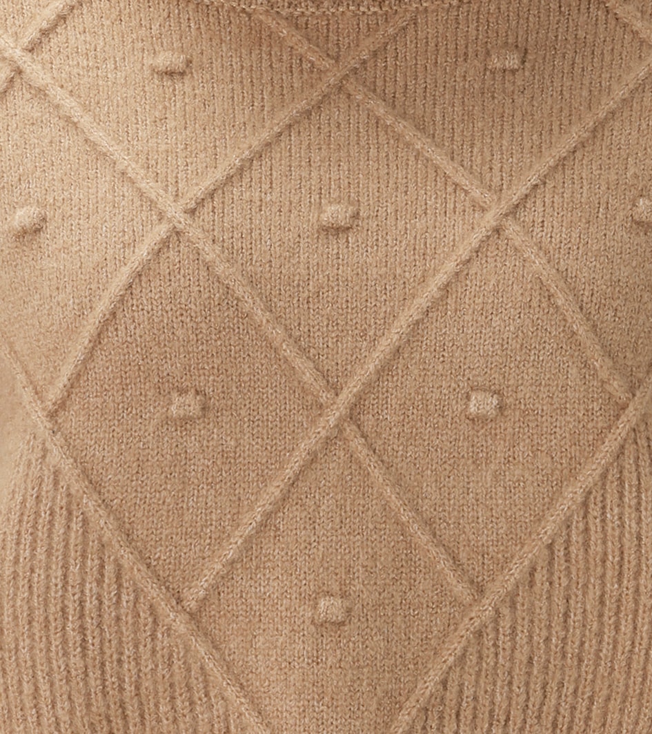 Aniston CASUAL Strickpullover im interessanten Muster-Mix - NEUE KOLLEKTION