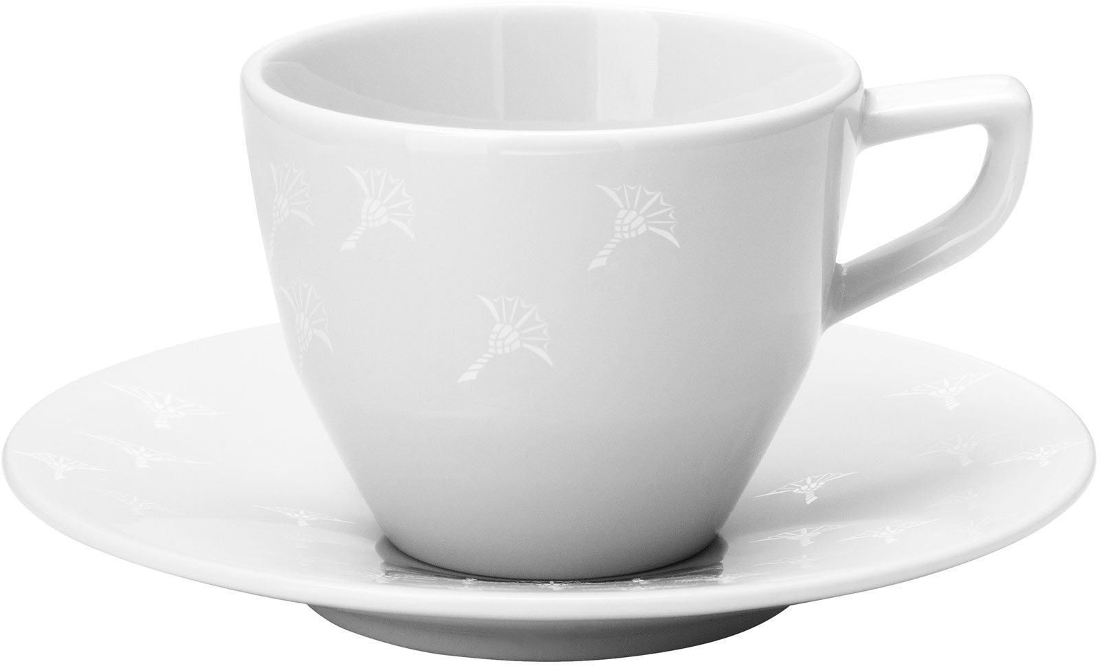 JOOP! Espressotasse »JOOP! FADED CORNFLOWER«, (Set, 2 tlg.), mit Kornblumen-Verlauf als Dekor, 2-teilig, Made in Germany