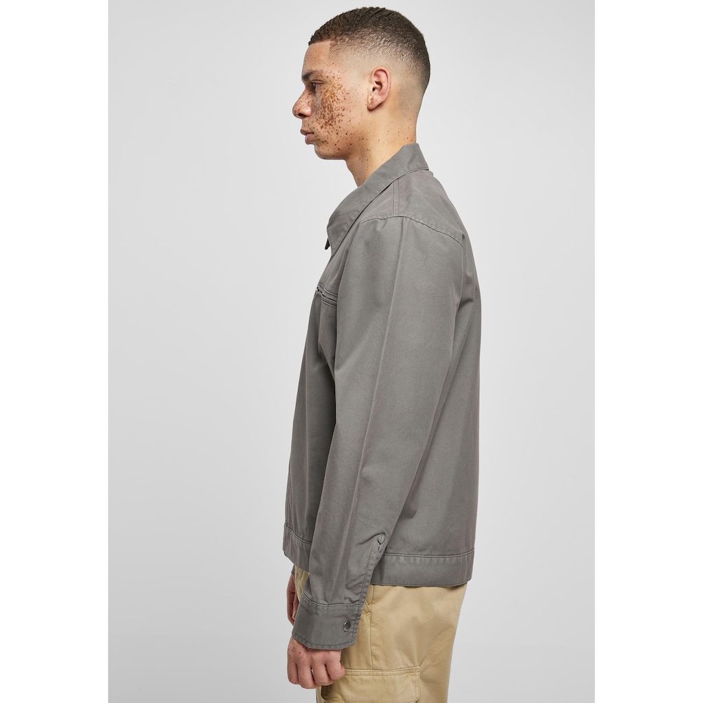 URBAN CLASSICS Allwetterjacke »Urban Classics Herren Overdyed Workwear Jacket«, (1 St.), ohne Kapuze