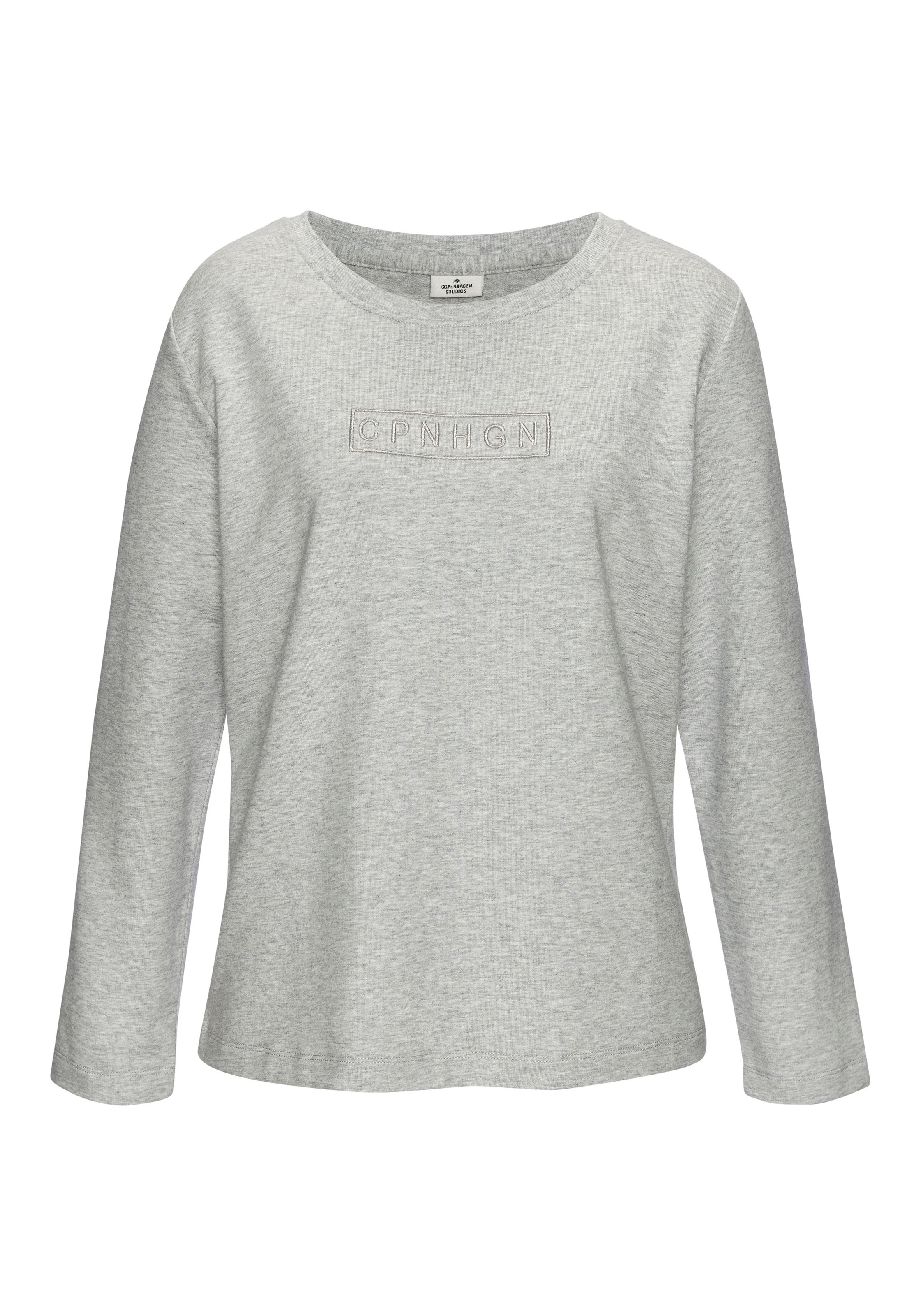 Copenhagen Studios Langarmshirt, Mit hochwertiger Logostickerei günstig online kaufen