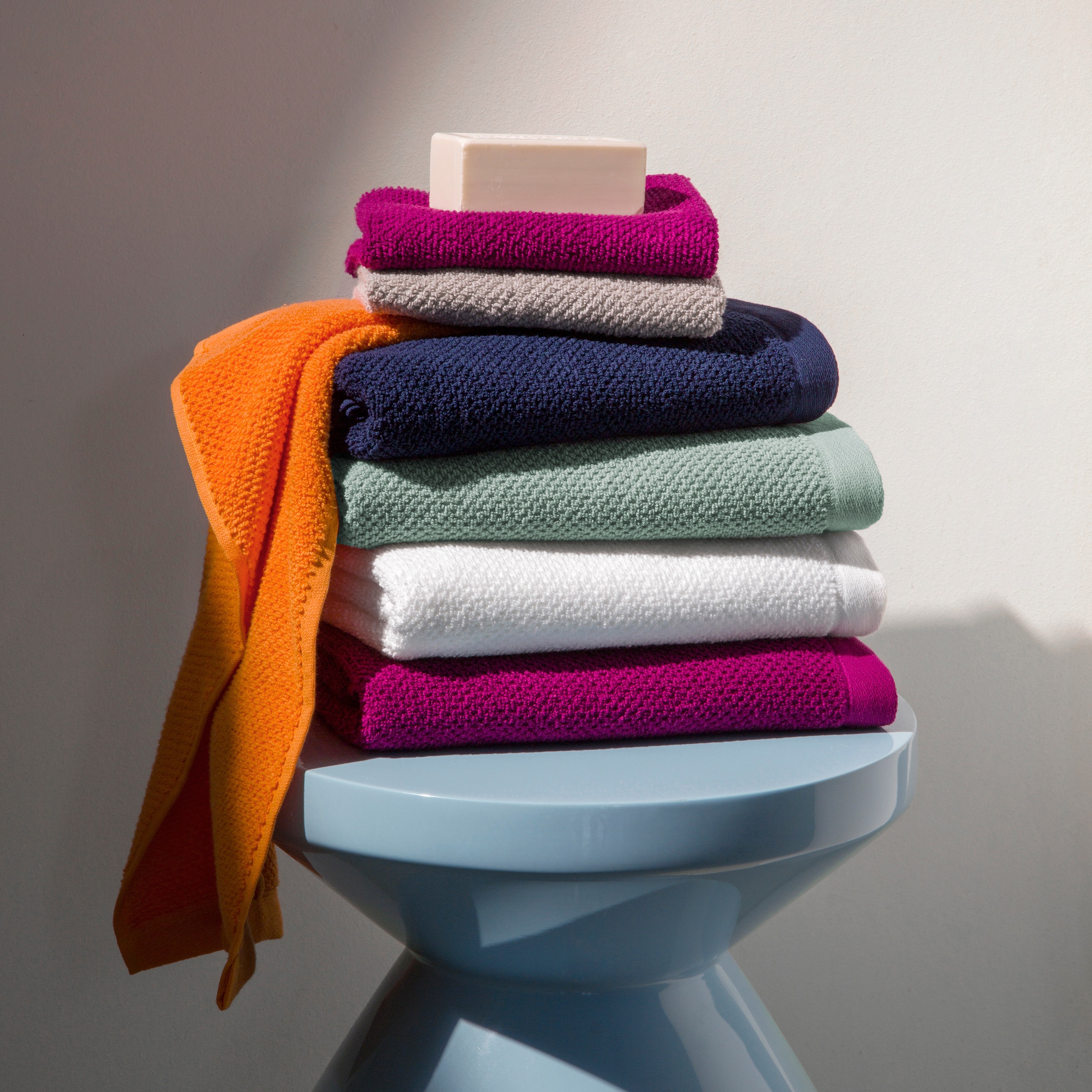 Thumbnail - Möve Handtuch "Bliss" Perlstruktur mit leichtem Massageeffekt