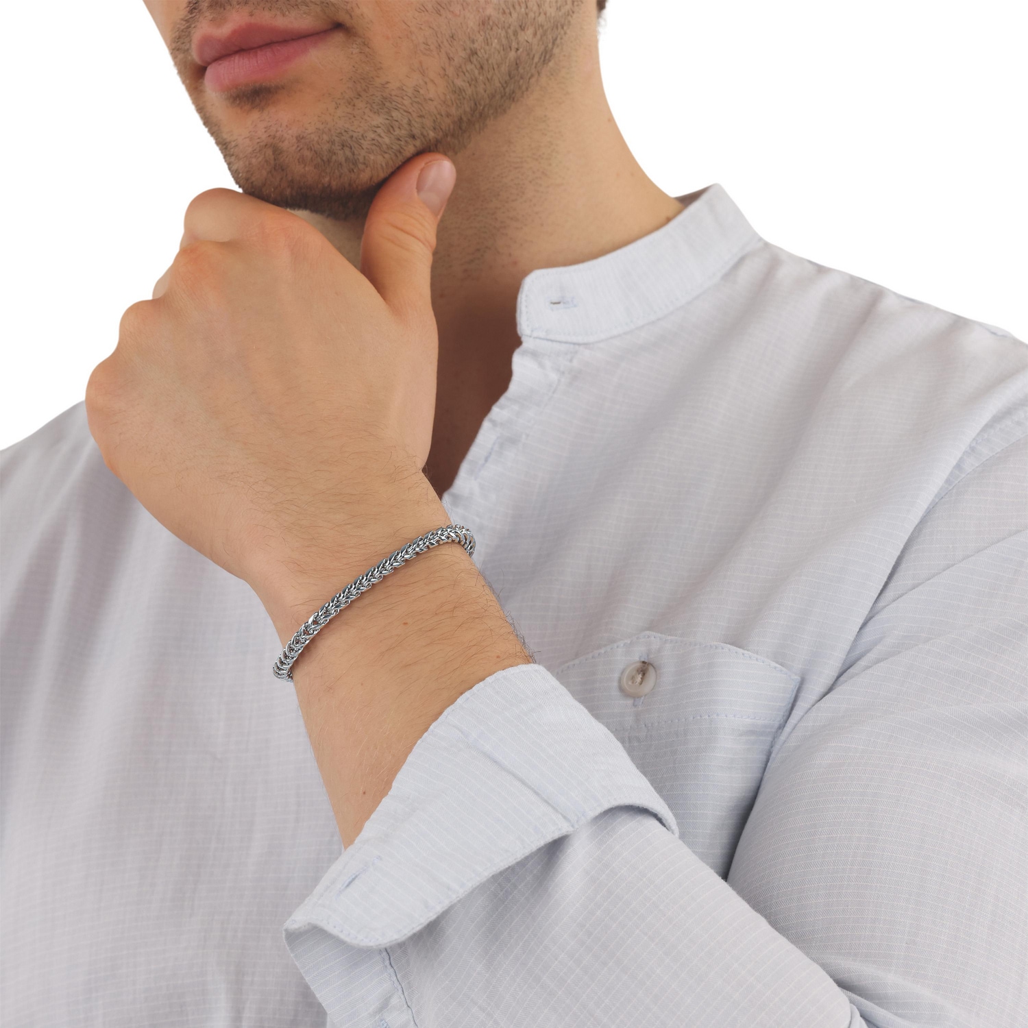 TOM TAILOR Armband »Schmuck Geschenk Edelstahl Fuchsschwanzkettenglieder«