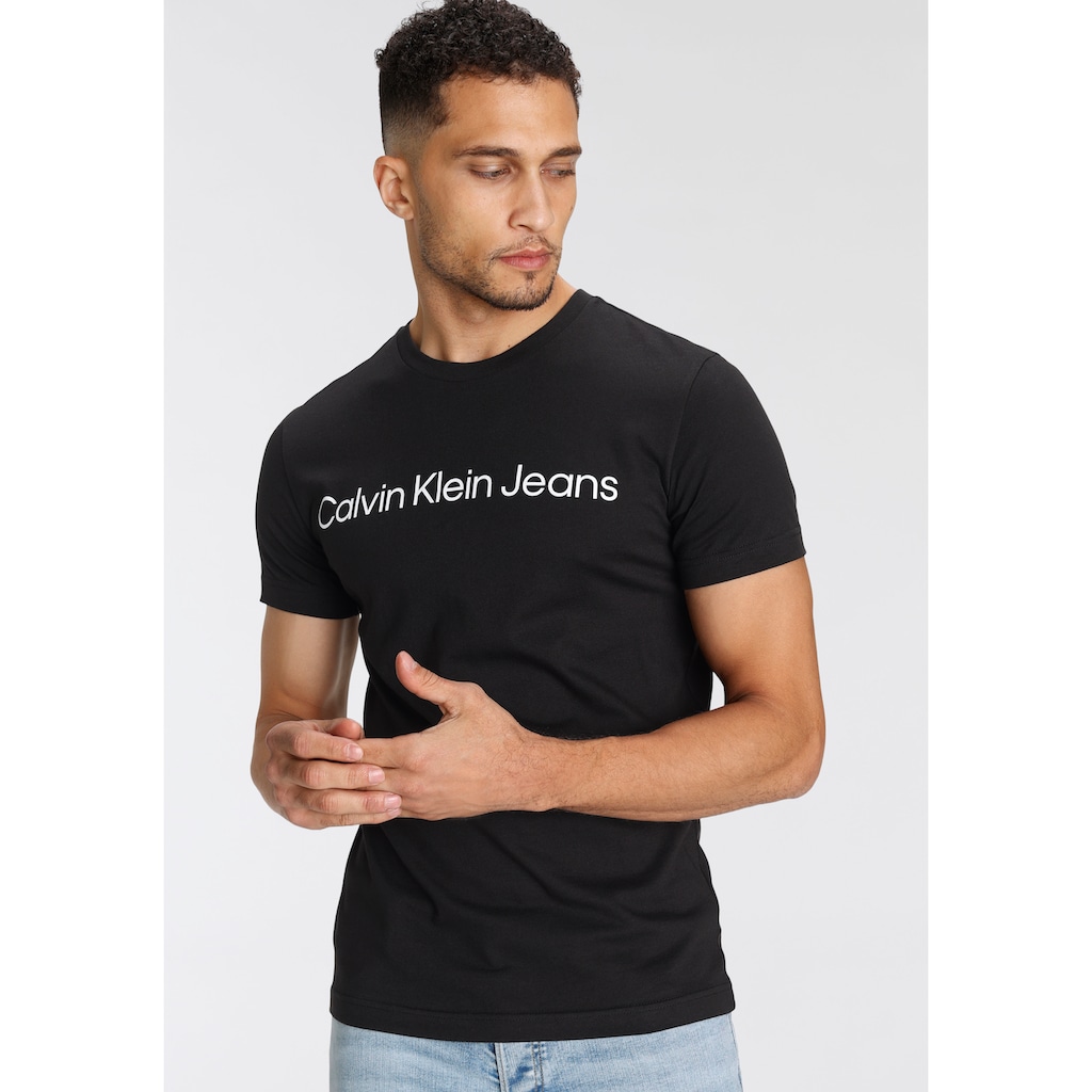 Calvin Klein Jeans T-Shirt »CORE INSTITUTIONAL LOGO SLIM TEE«