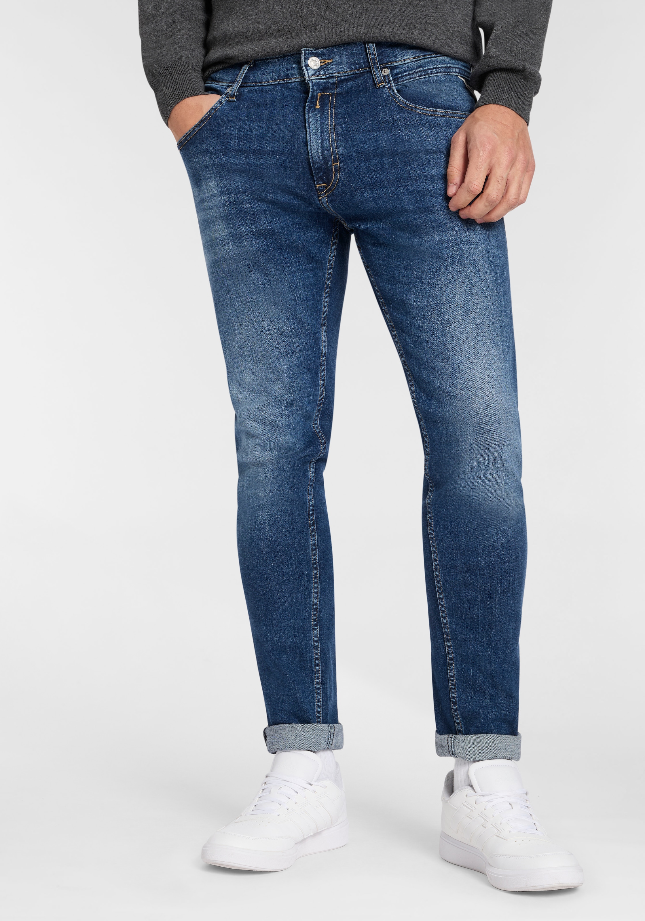 Replay Slim-fit-Jeans "MICKYM" Tapered, 5-Pocket-Stil günstig online kaufen