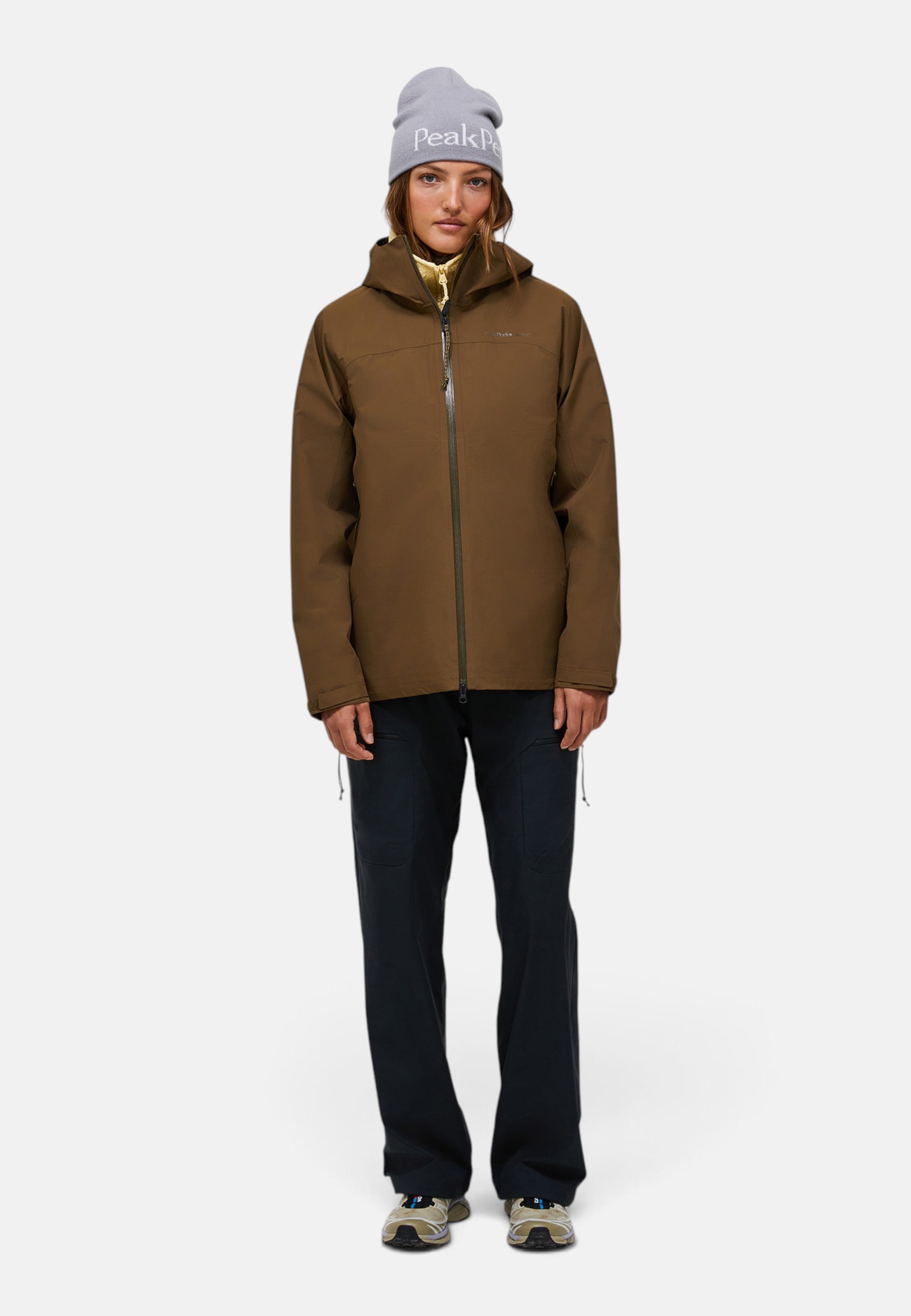 Peak Performance Funktionsjacke "W Treeline Hipe 2.5l Shell Jacket" mit sportivem Design