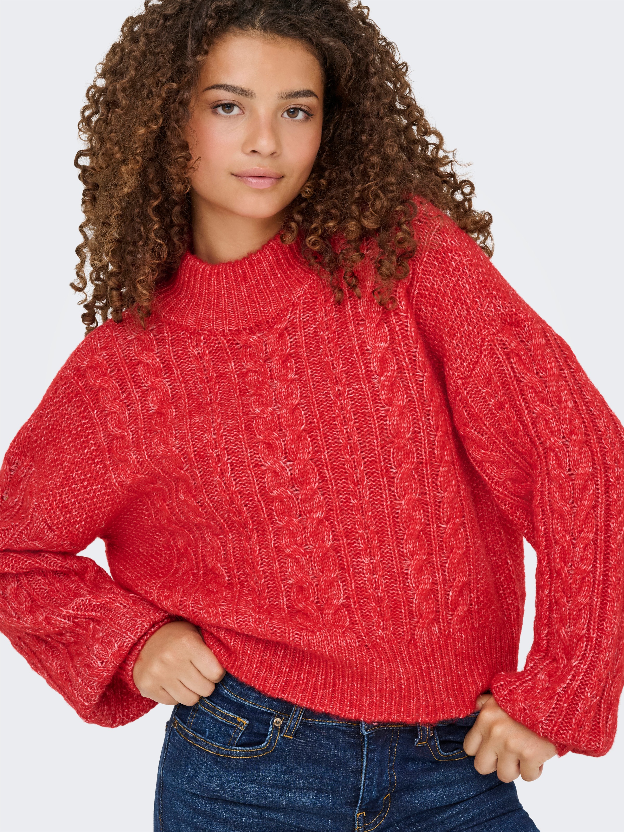 ONLY Stehkragenpullover "ONLIDA LIFE LS HIGH NECK KNT" günstig online kaufen