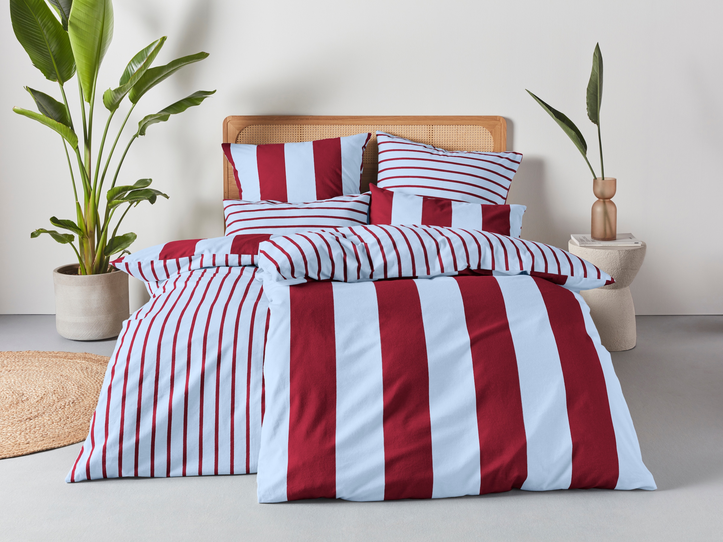OTTO home Wendebettwäsche »Sari Trend« 2 ab Gr. 135/200 cm, Bettwäsche in modernen Farben, trendig