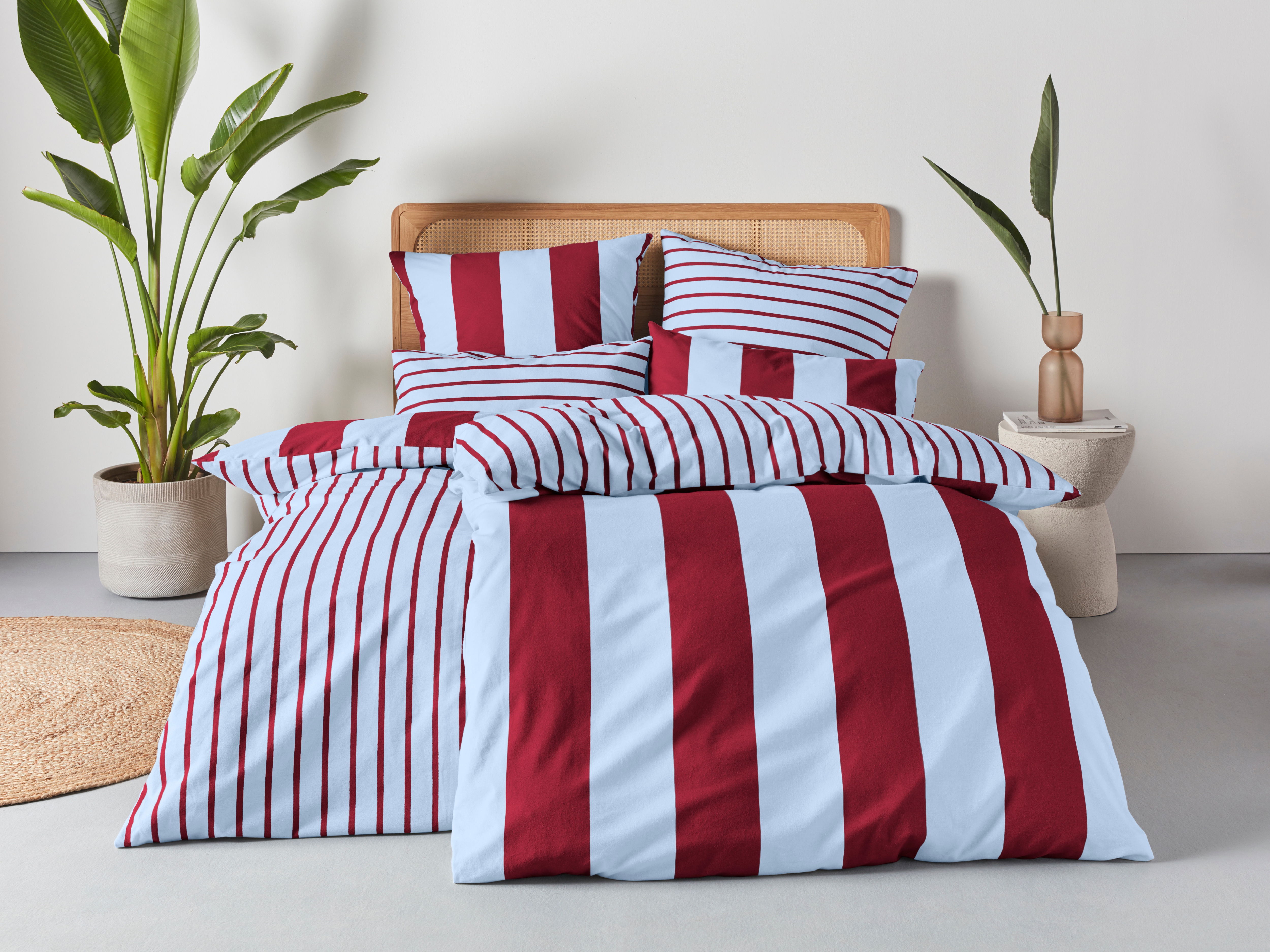 OTTO home Wendebettwäsche "Sari Trend" 2 ab Gr. 135/200 cm, Bettwäsche in modernen Farben, trendig