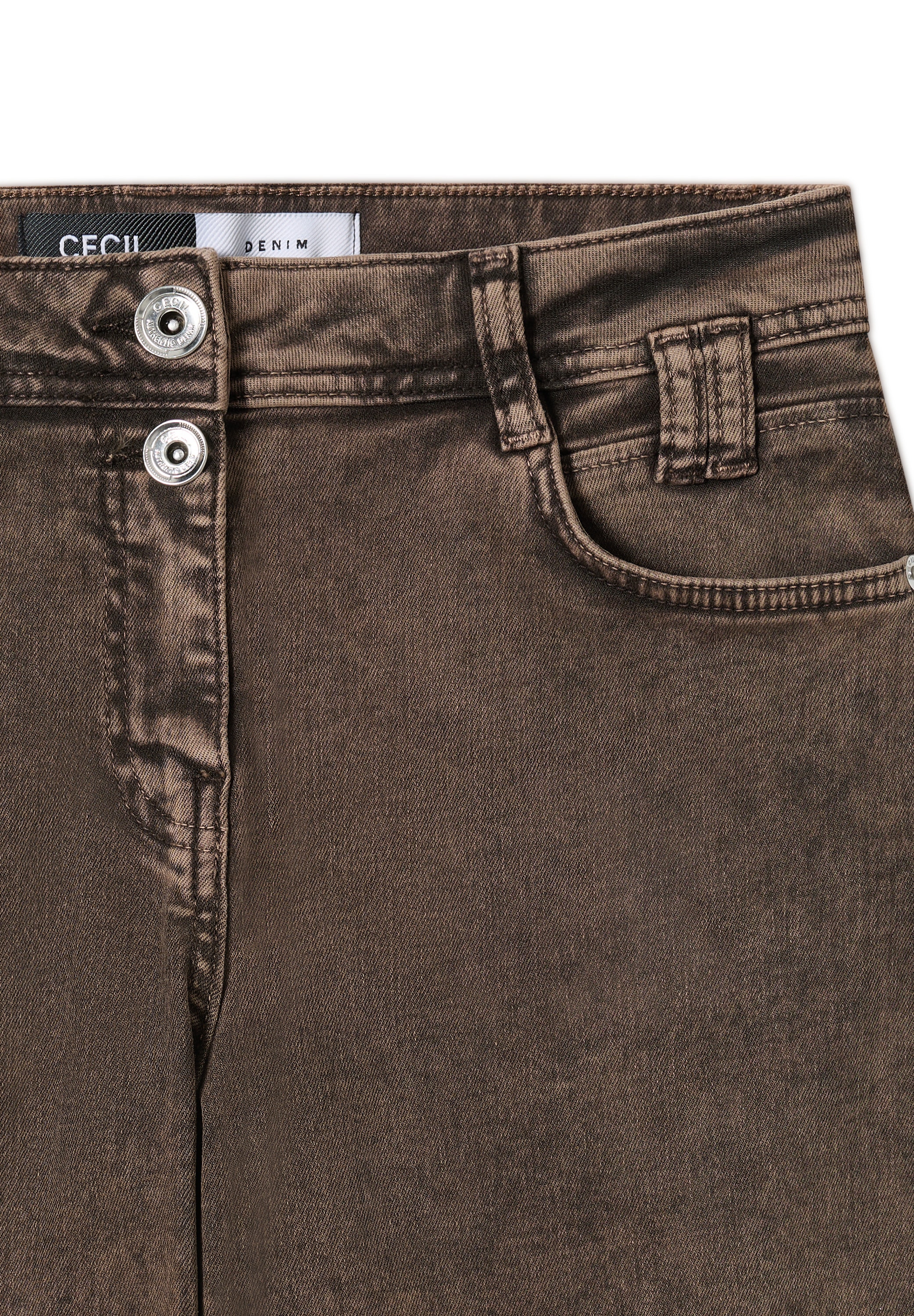 Cecil Jerseyhose »NEELE«, im Five-Pocket Style