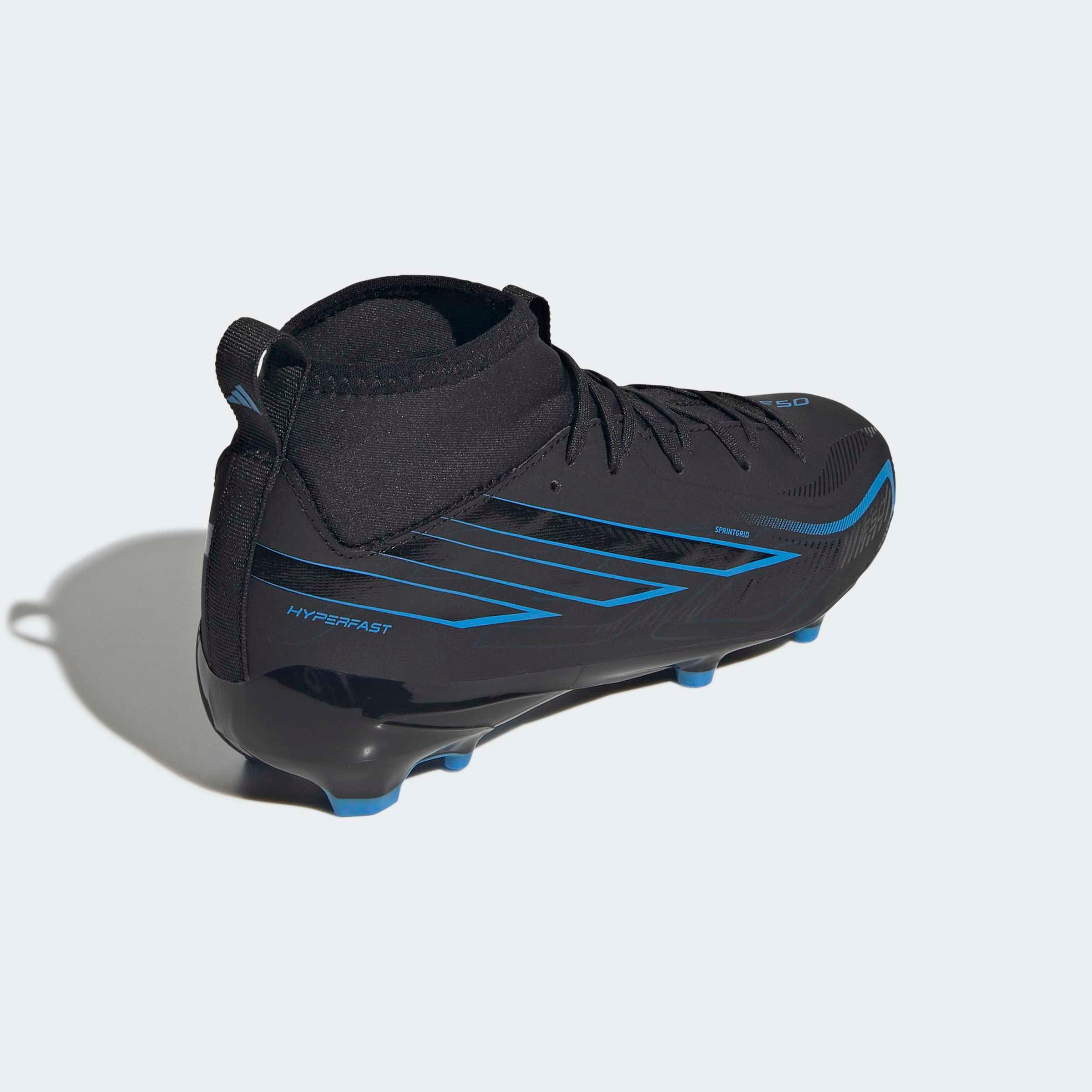 adidas Performance Fußballschuh »F50 HYPERFAST ELITE KIDS , MITTELHOCH, FESTE BÖDEN«  für Rasen und feste Böden, Jugendliche & Kinder, gespielt bei der WM