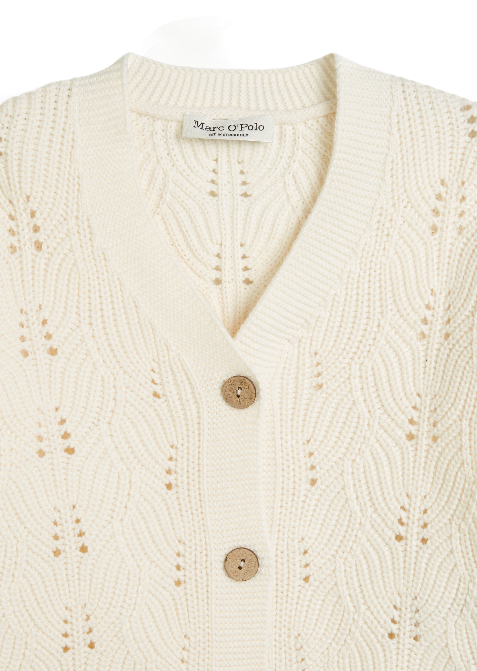 Marc O'Polo Cardigan »in Häkel-Optik«