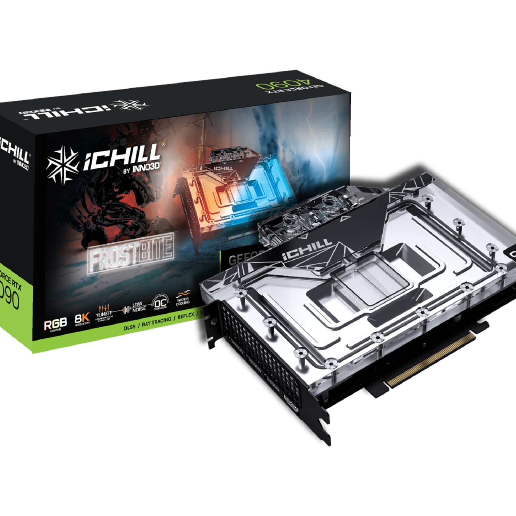 Inno3D Grafikkarte »GeForce RTX 4090 ICHILL FROSTBITE«