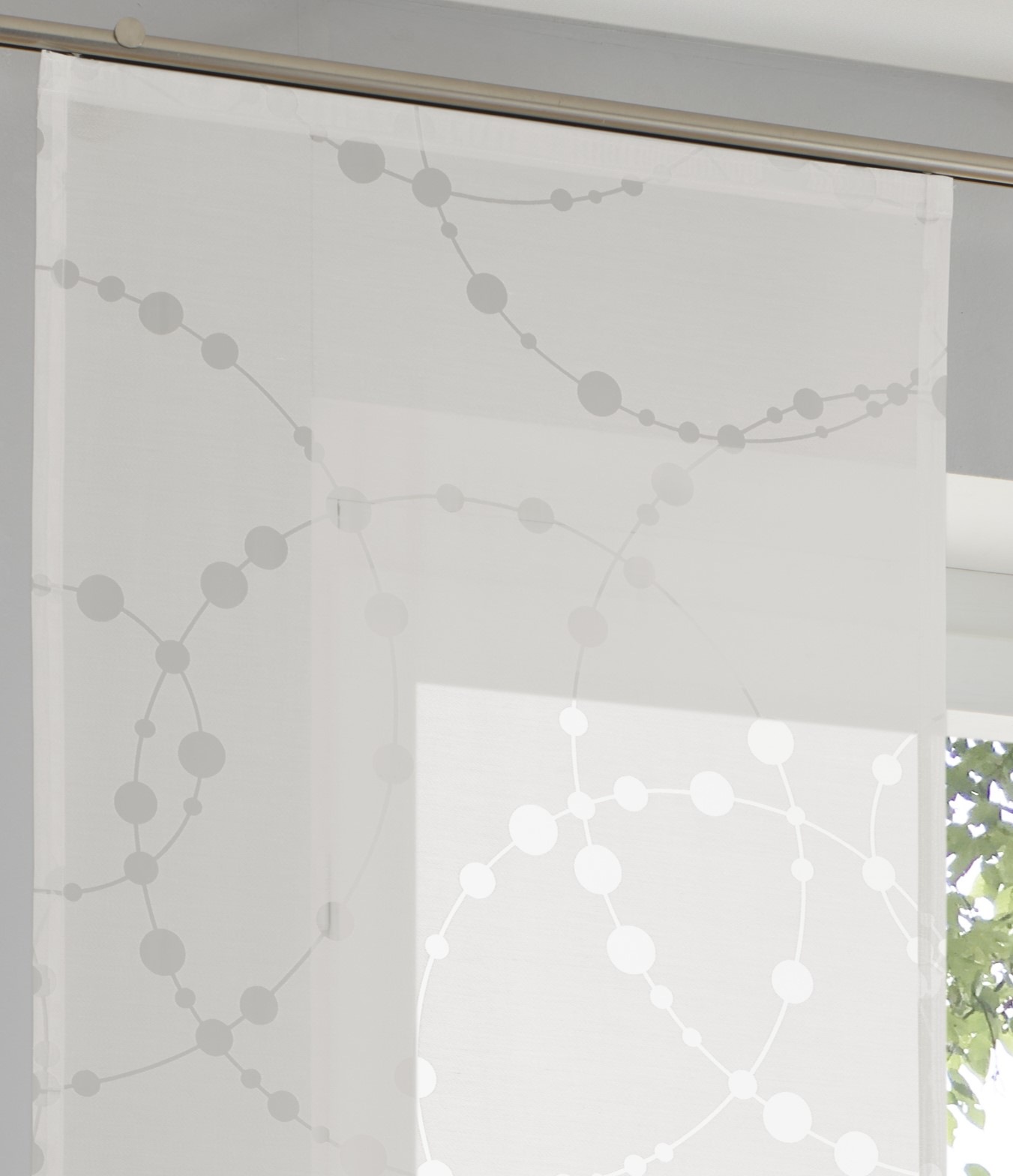 Kutti Schiebegardine "Cadena Schiebevorhang" Paneelwagen 1 Stk. tlg. Ausbre günstig online kaufen