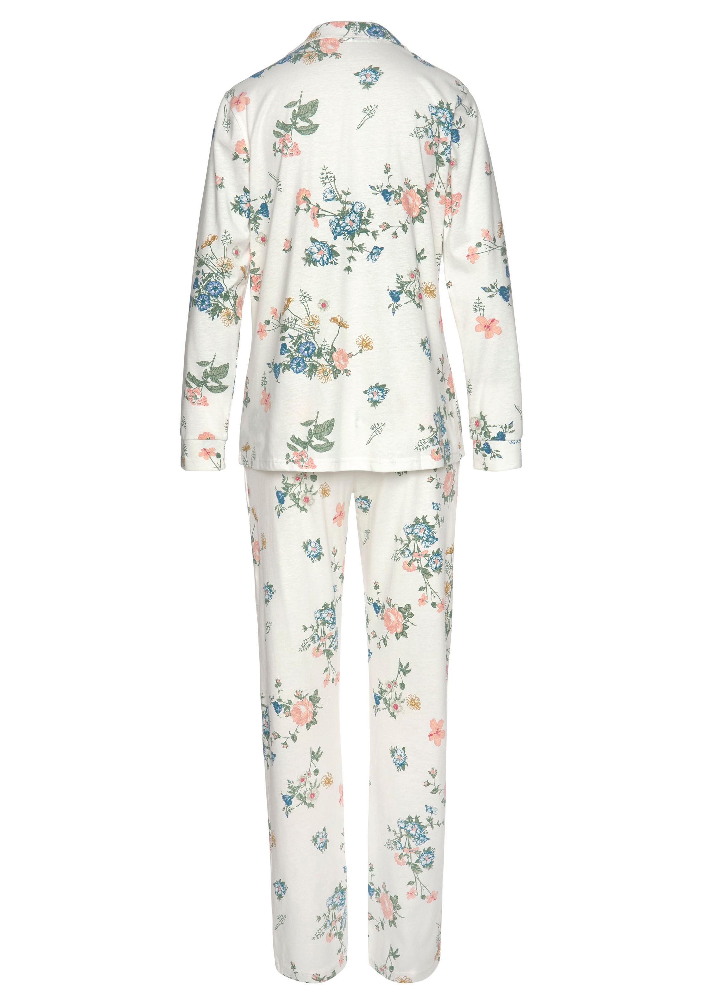 Thumbnail - Vivance Dreams Pyjama 2-teilig, 2 tlg. mit Blumen Print