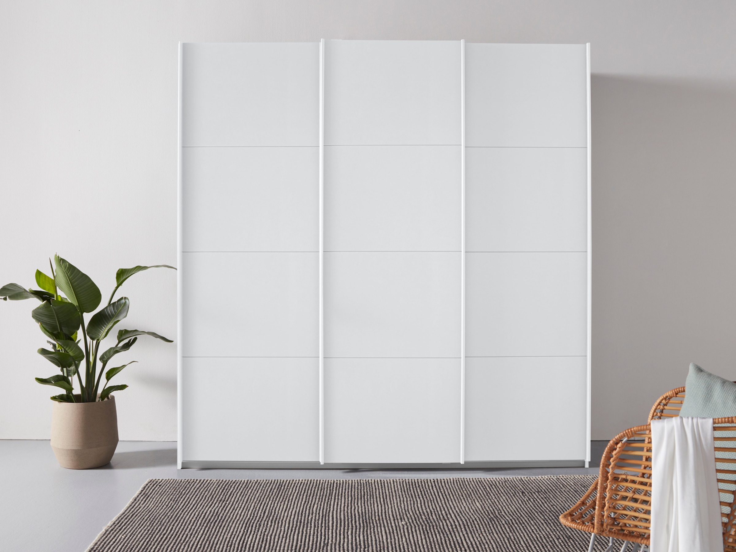 OTTO home Kleiderschrank "Mehrzweckschrank Aktenschrank Möbel Mietswohnung TOPSELLER OTELI" 3 Ausstattungen BASIC/CLASSIC/PREMIUM (inkl. SOFT-CLOSE-FUNKTION), Breiten 203/271/315/360 cm Höhen 210/229 cm MADE IN GERMANY