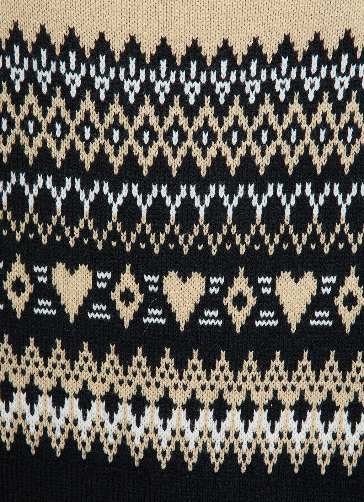 Thumbnail - Ragwear Rundhalspullover "OSLANA" mit Jacquard Strickmuster, Rundhals, normale Passform