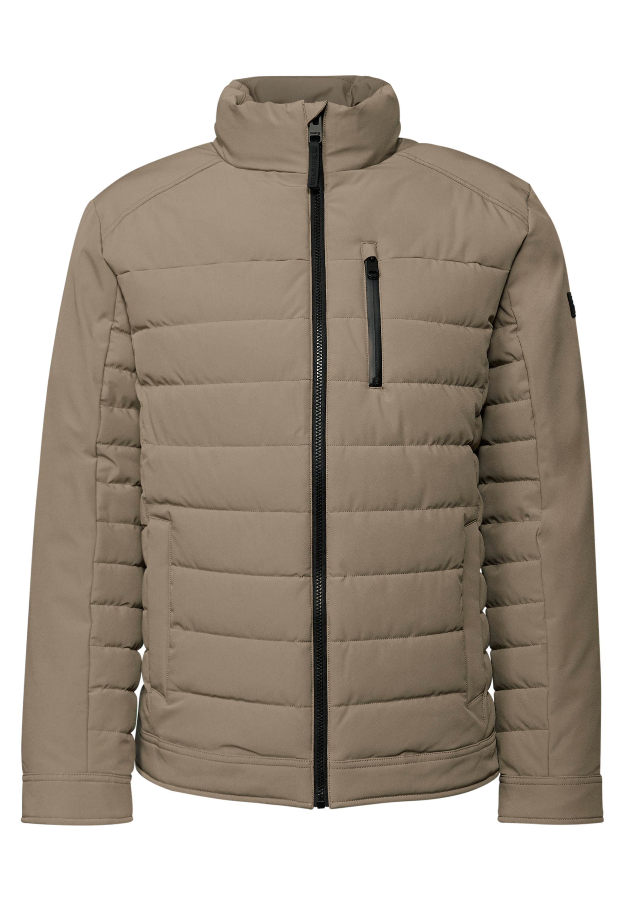 STREET ONE MEN Steppjacke, ohne Kapuze, im Biker Style