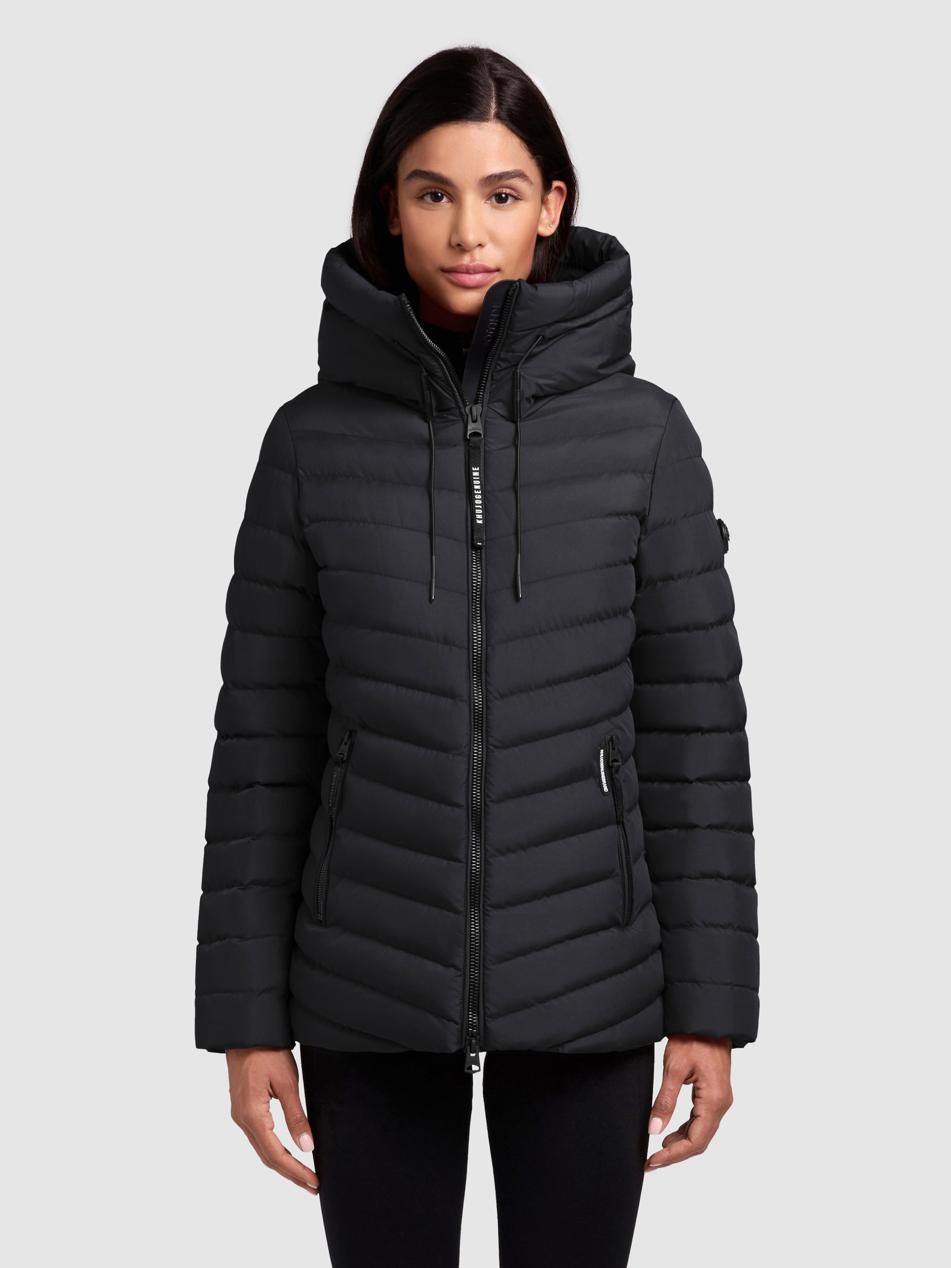 khujo Steppjacke »PACE«, mit Kapuze