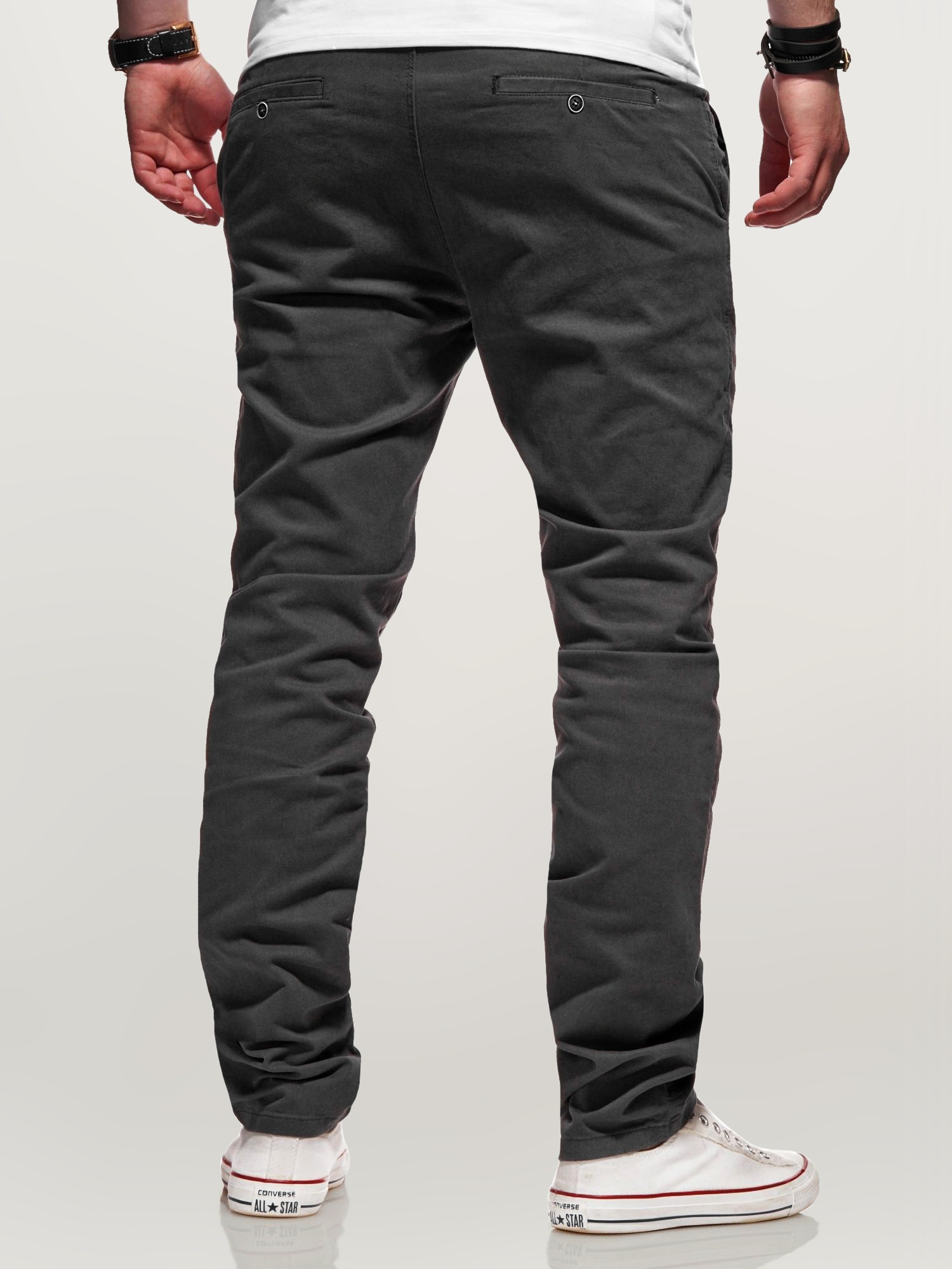behype Chinohose »Heritage«, im Slim -Fit-Schnitt