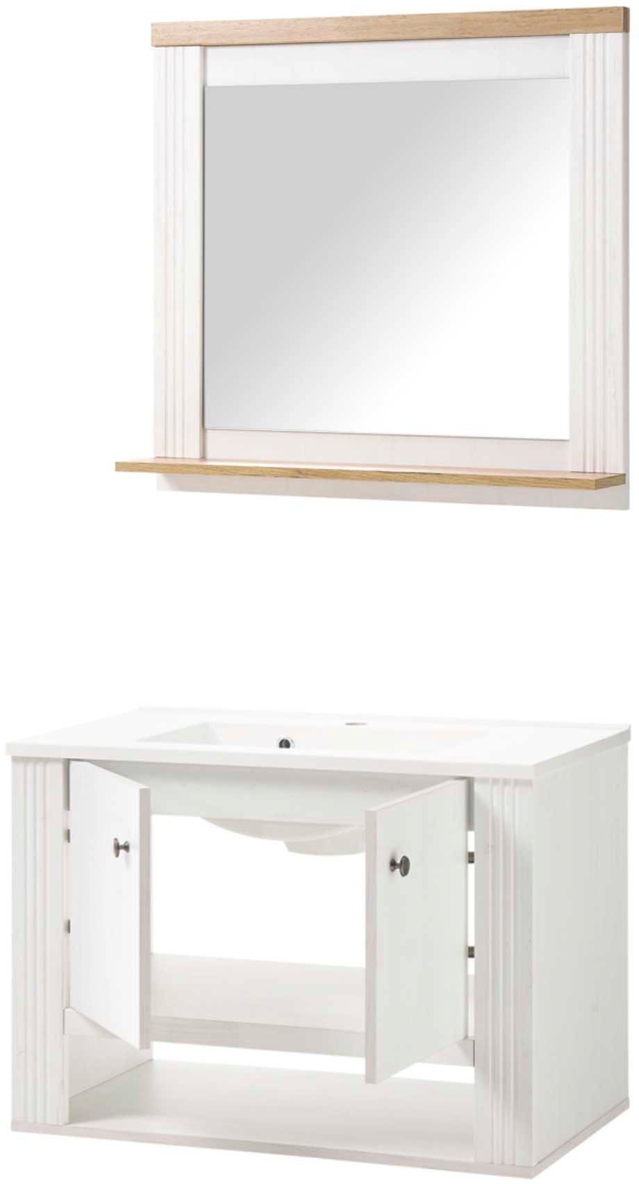 Thumbnail - OTTO home Badmöbel-Set "WESTMINSTER, Bad im Landhausstil, 2-teiliges Badezimmer" 2 Stk. tlg.