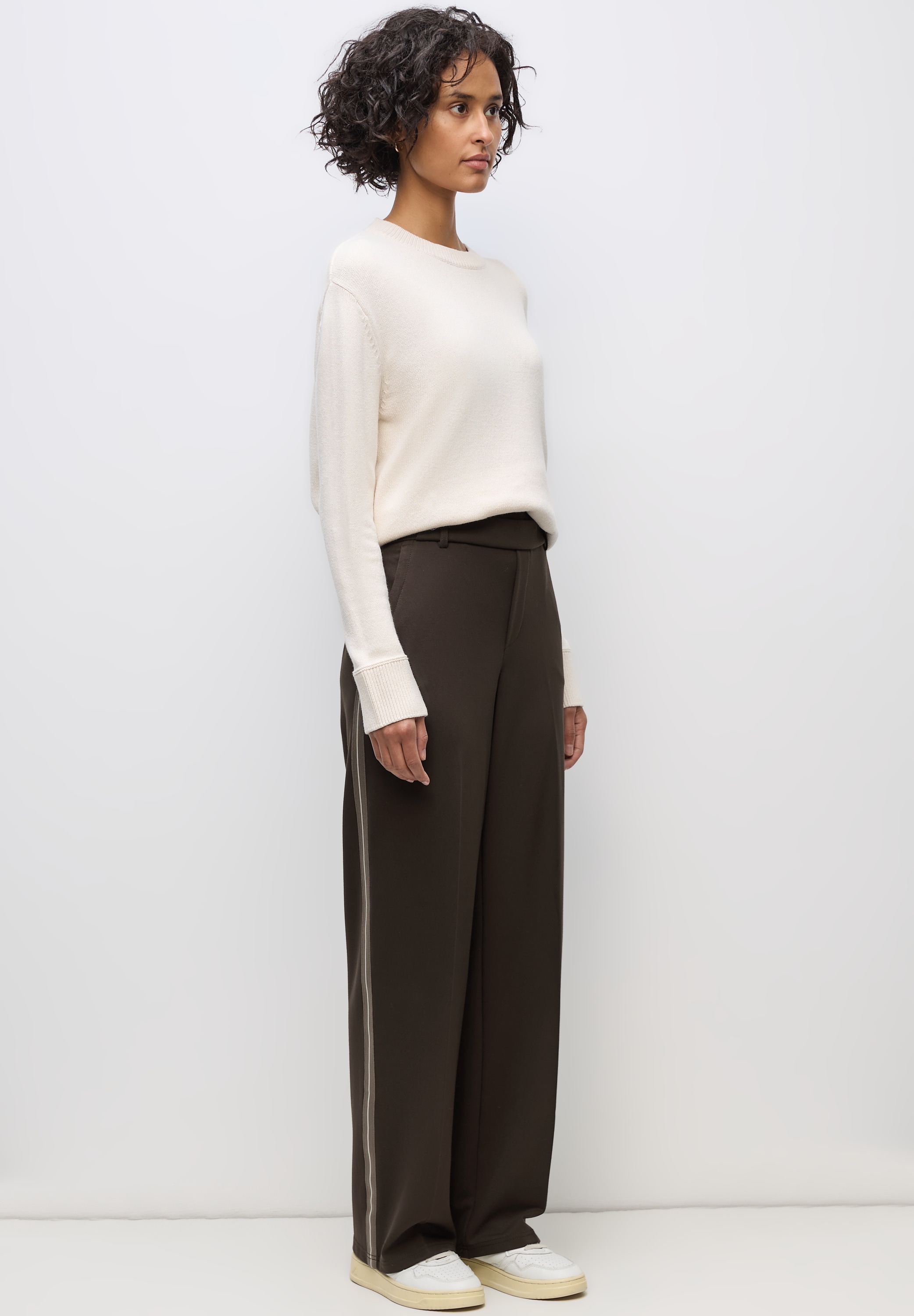 STREET ONE Stoffhose, High Waist