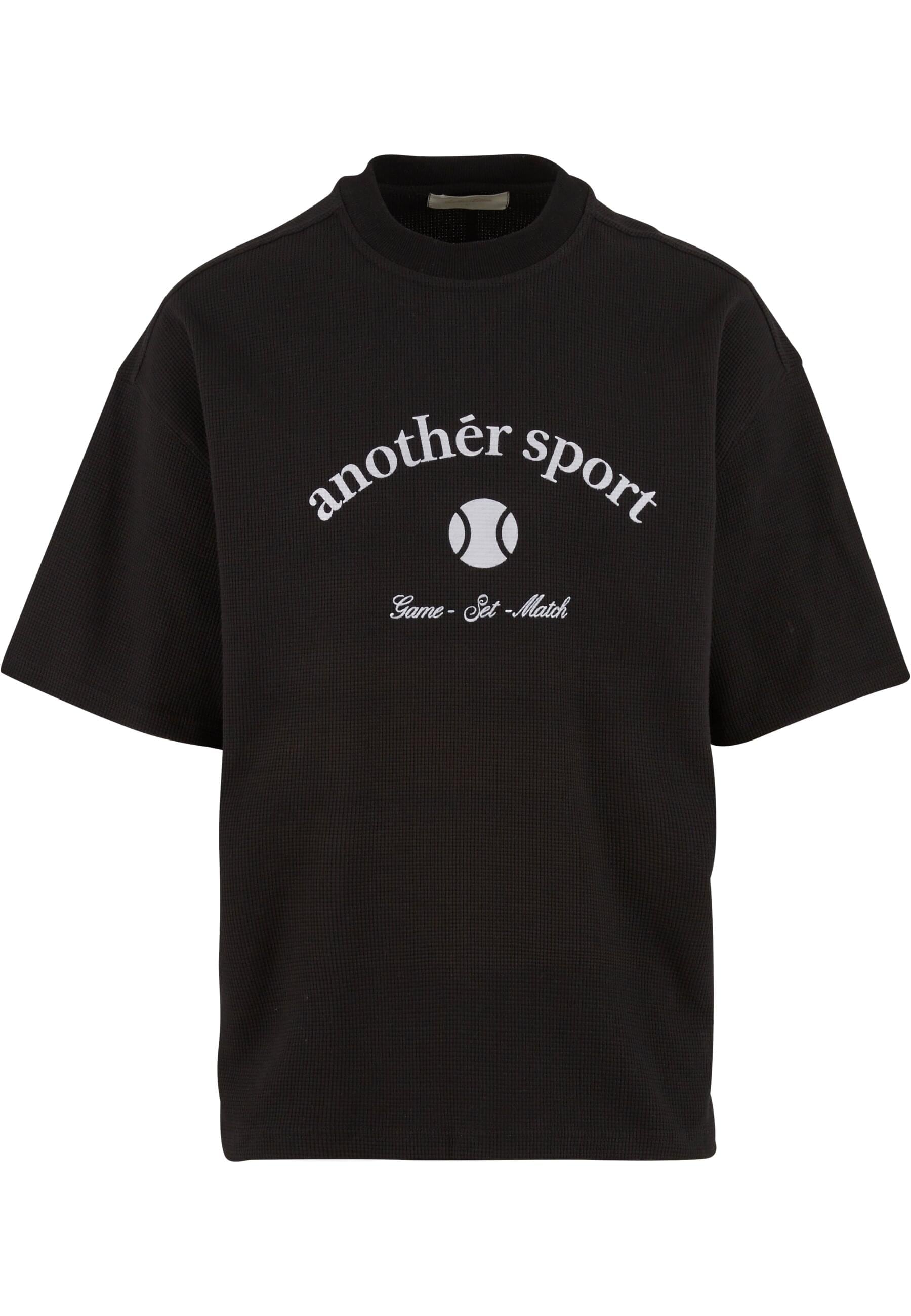 Another Cotton Lab T-Shirt "Another Cotton Lab Another Sport Waffle Oversiz günstig online kaufen