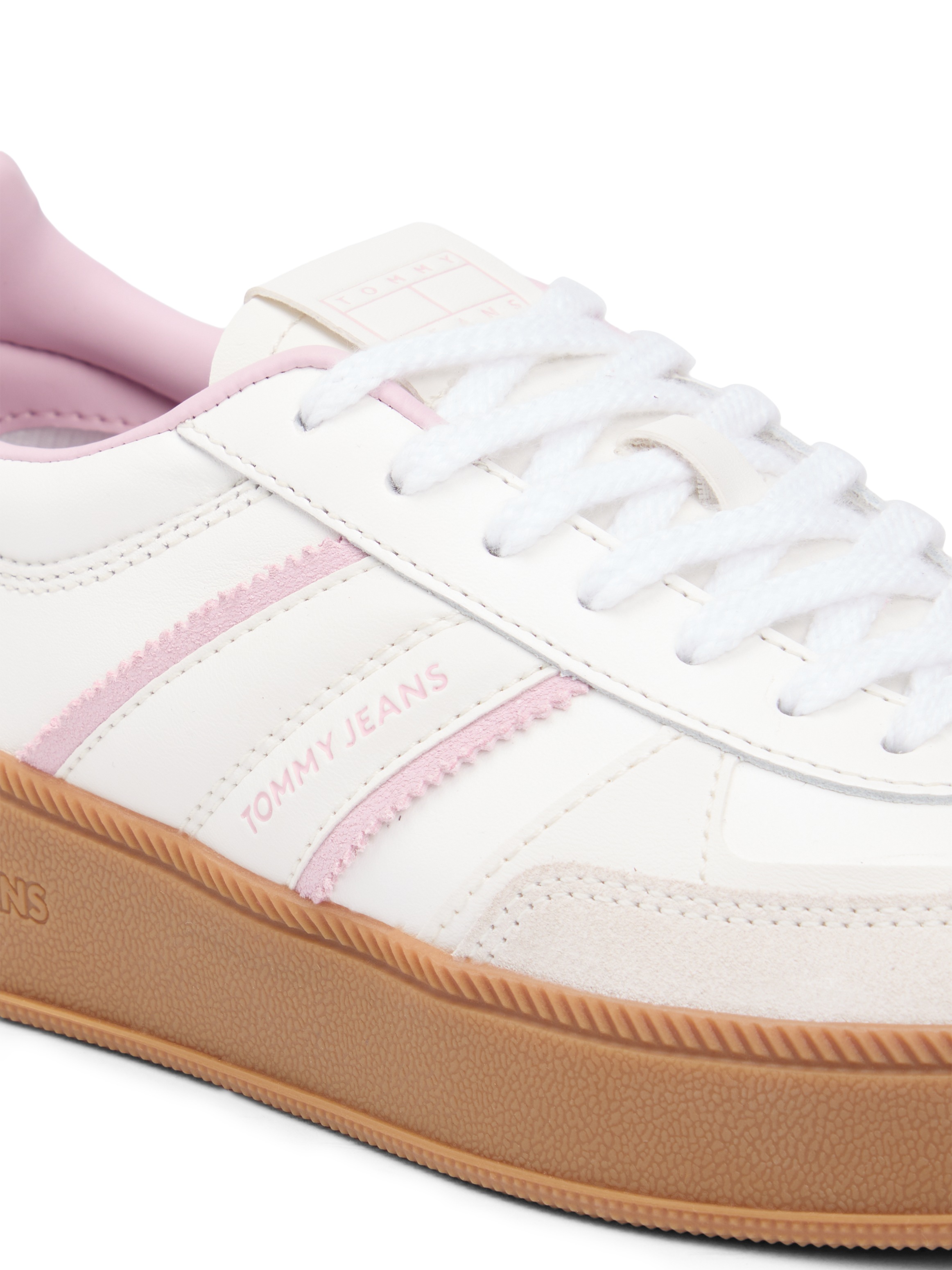 Tommy Jeans Plateausneaker "THE GREENWICH EDGE FLATFORM", Freizeitschuh, Ha günstig online kaufen