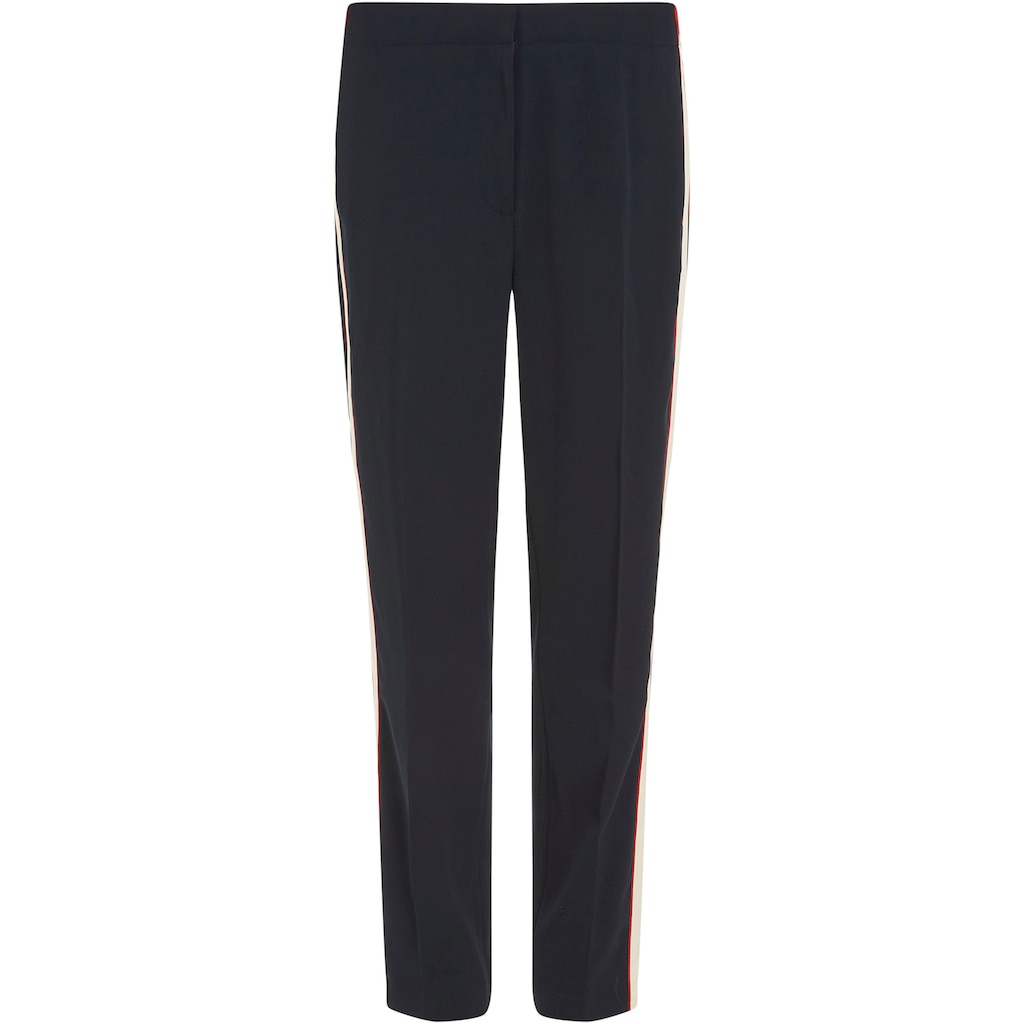 Tommy Hilfiger Webhose »COLOR BLOCK SLIM STRAIGHT PANT«, mit Seitenstreifen