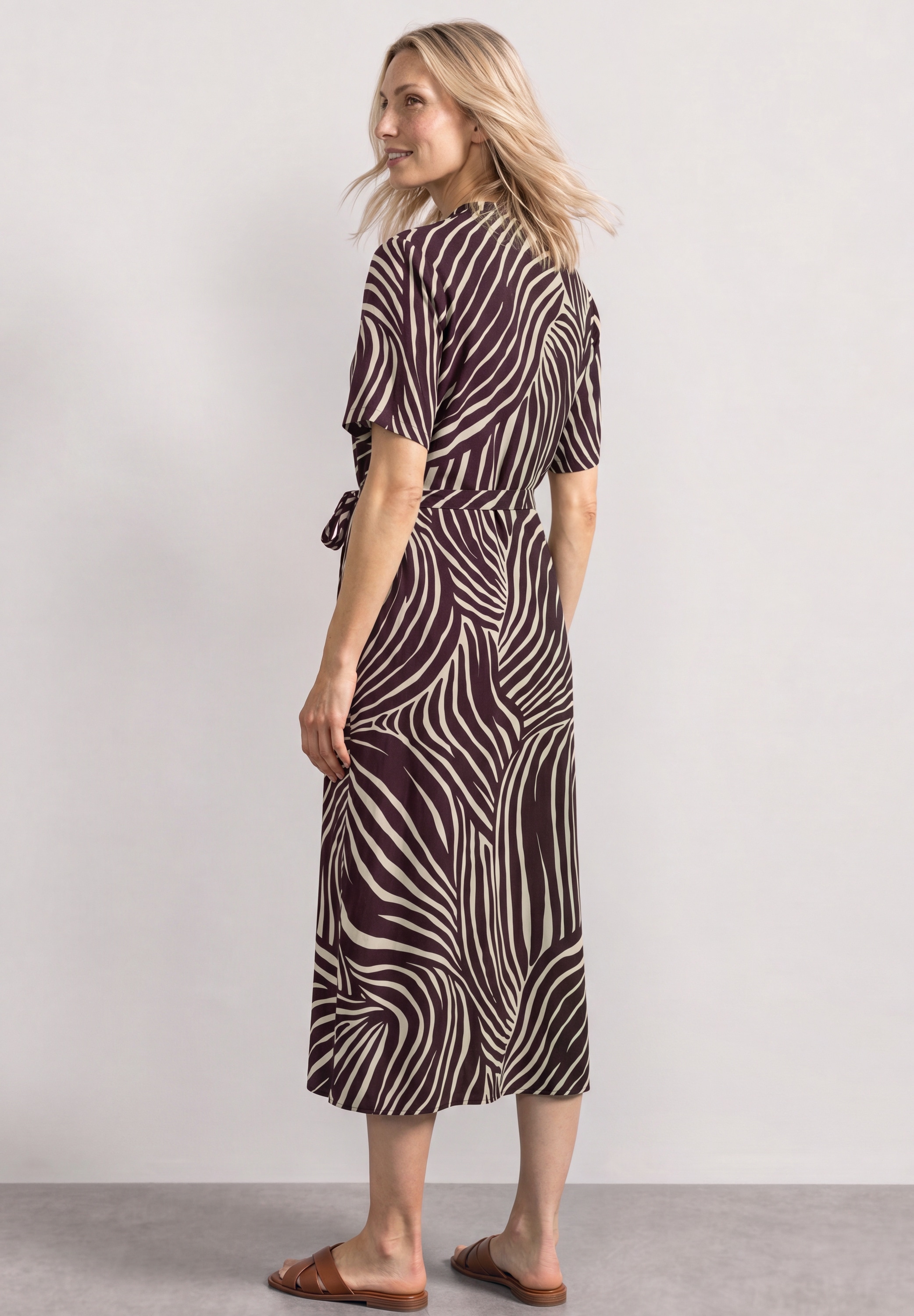 STREET ONE Maxikleid Ohne Taschen aus Viskose