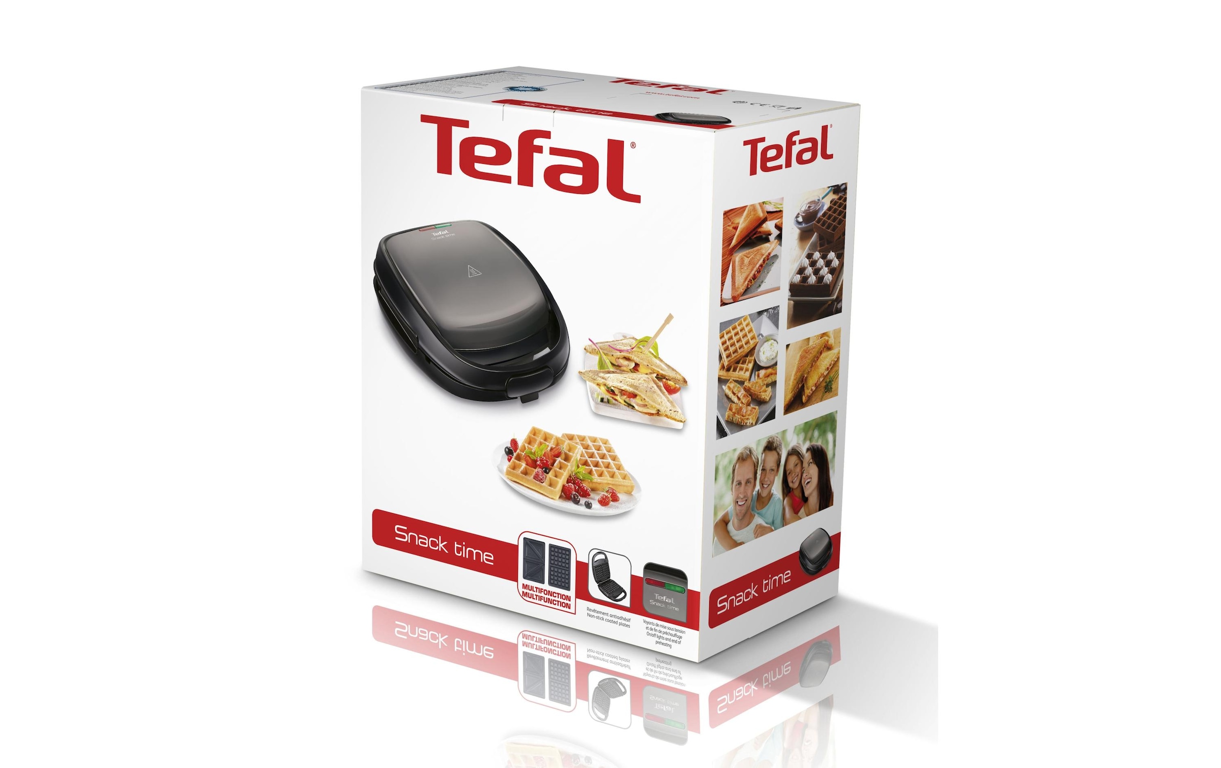 Tefal Waffeleisen »SNACK TIME 2 PL SW341« 700 W