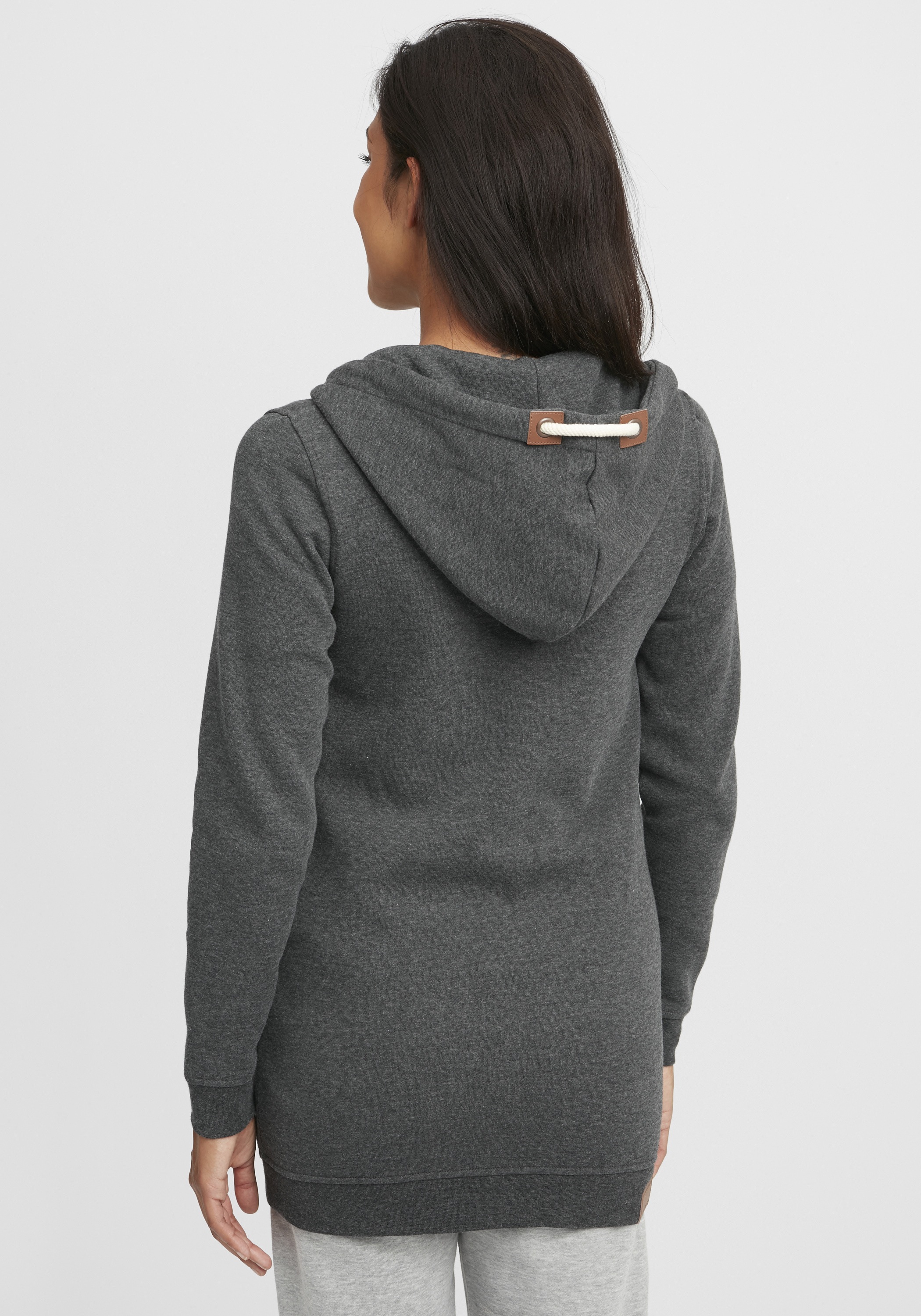 OXMO OXVicky Damen Sweatjacke Grau XS 6