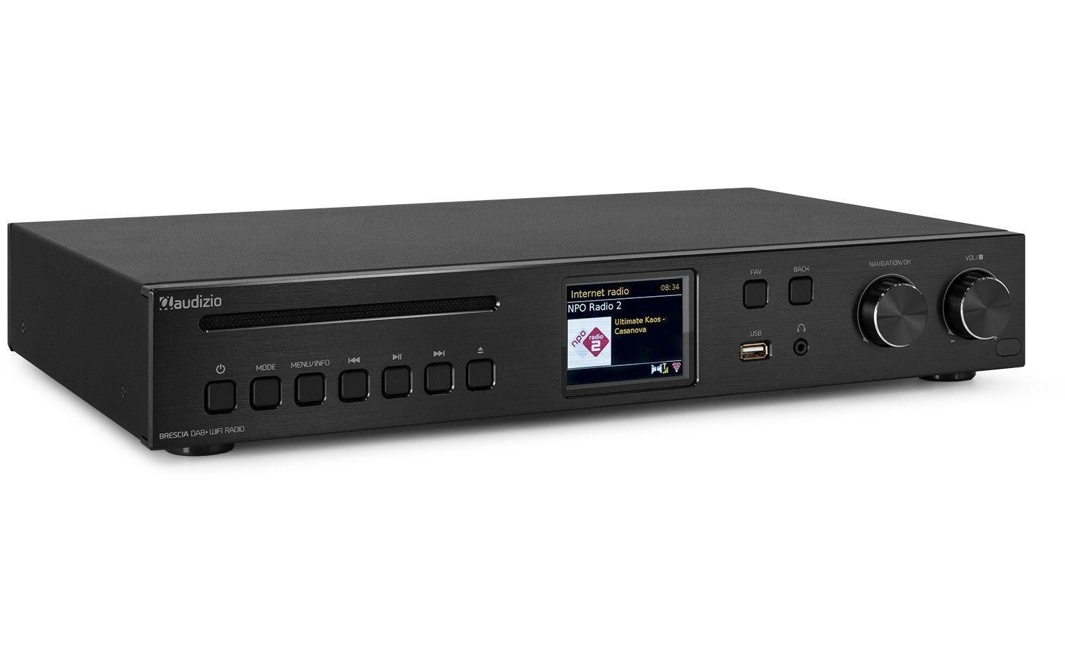 AUDIZIO Internet-Radio »Brescia« ( Digitalradio (DAB+) | FM-Tuner | Internetradio )