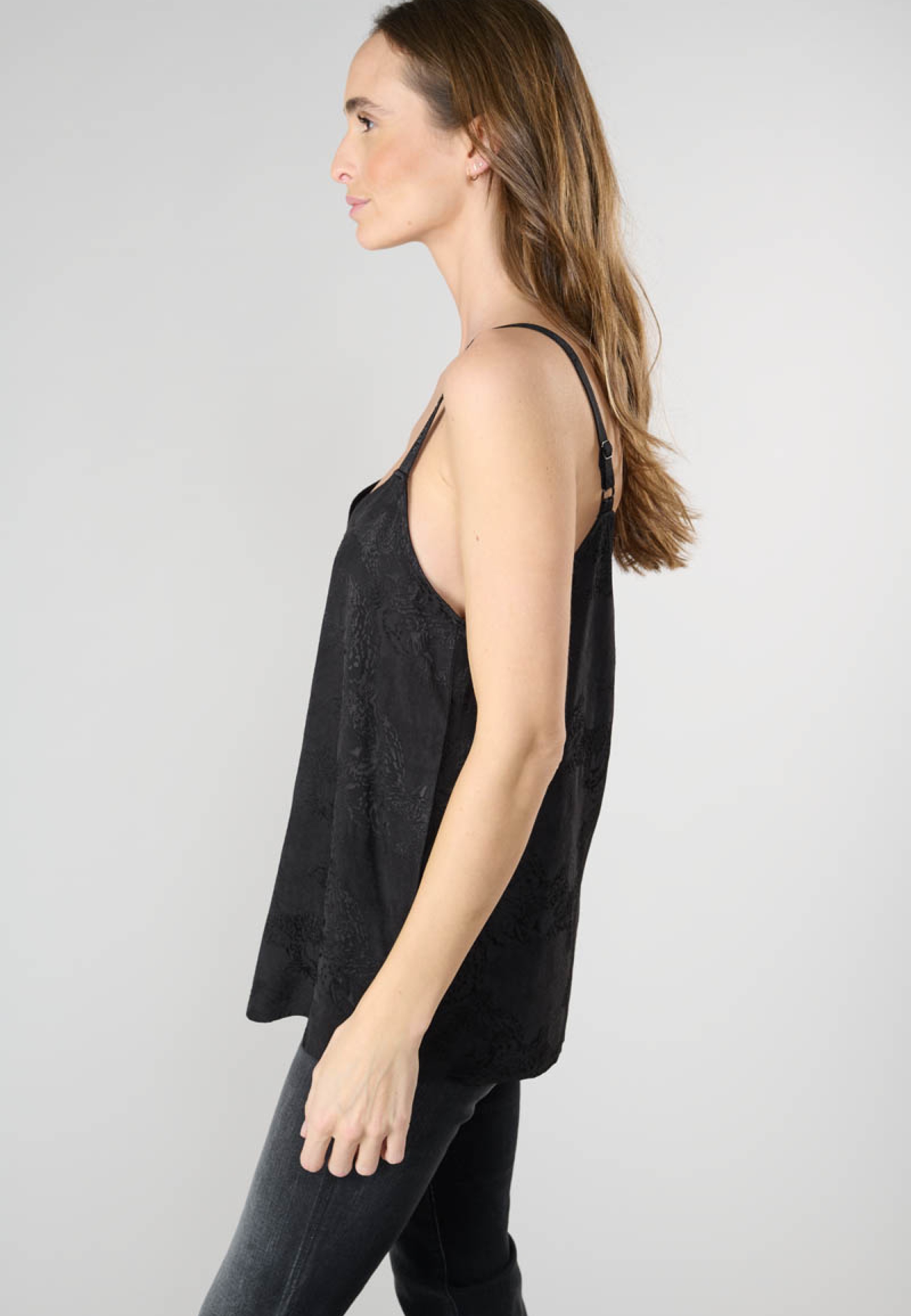 Le Temps Des Cerises Trägertop »ANETH«, mit angesagtem Jacquard-Muster