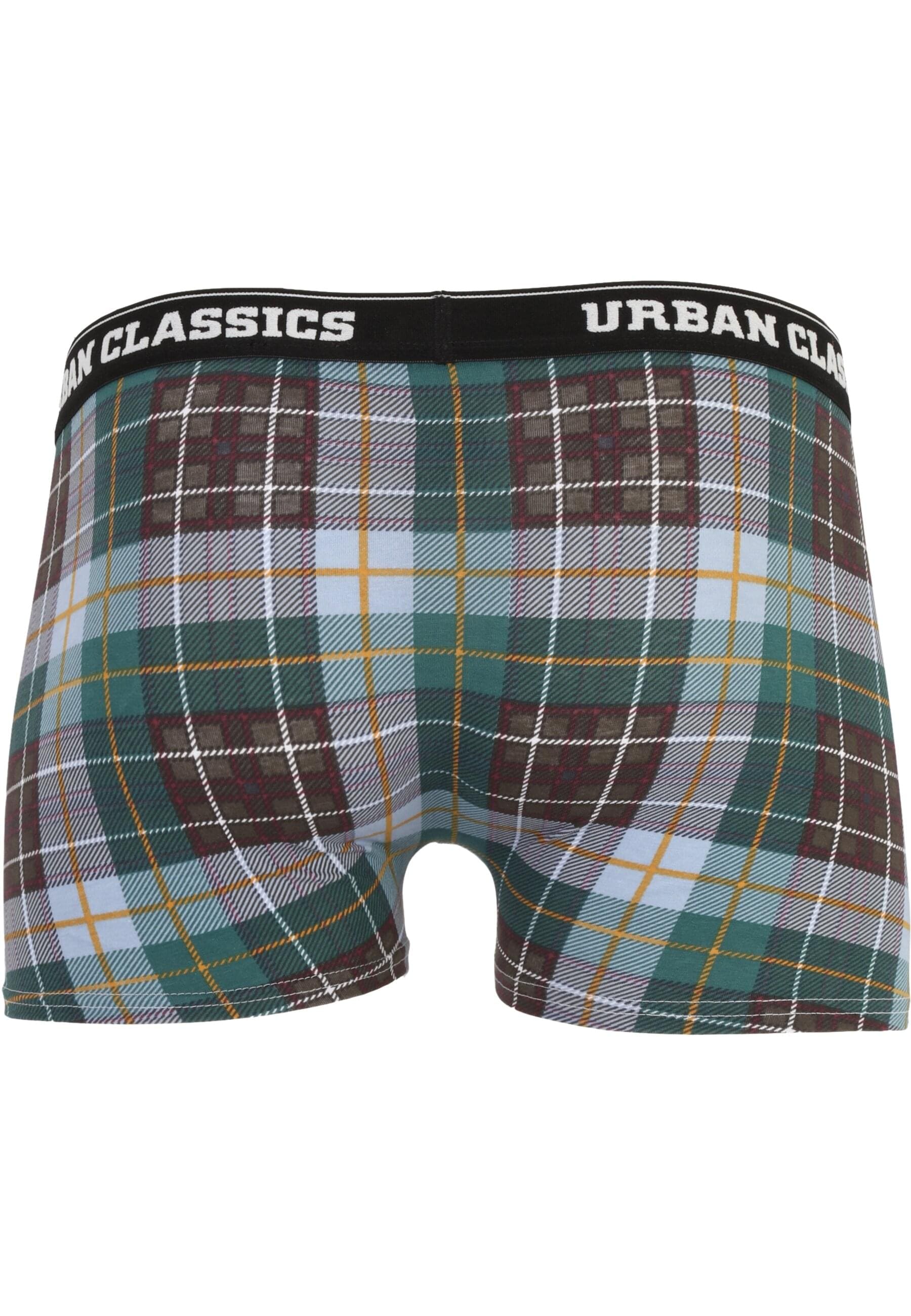 URBAN CLASSICS Boxershorts »Urban Classics Herren Organic Boxer Shorts 5-Pack«, (1 St.)
