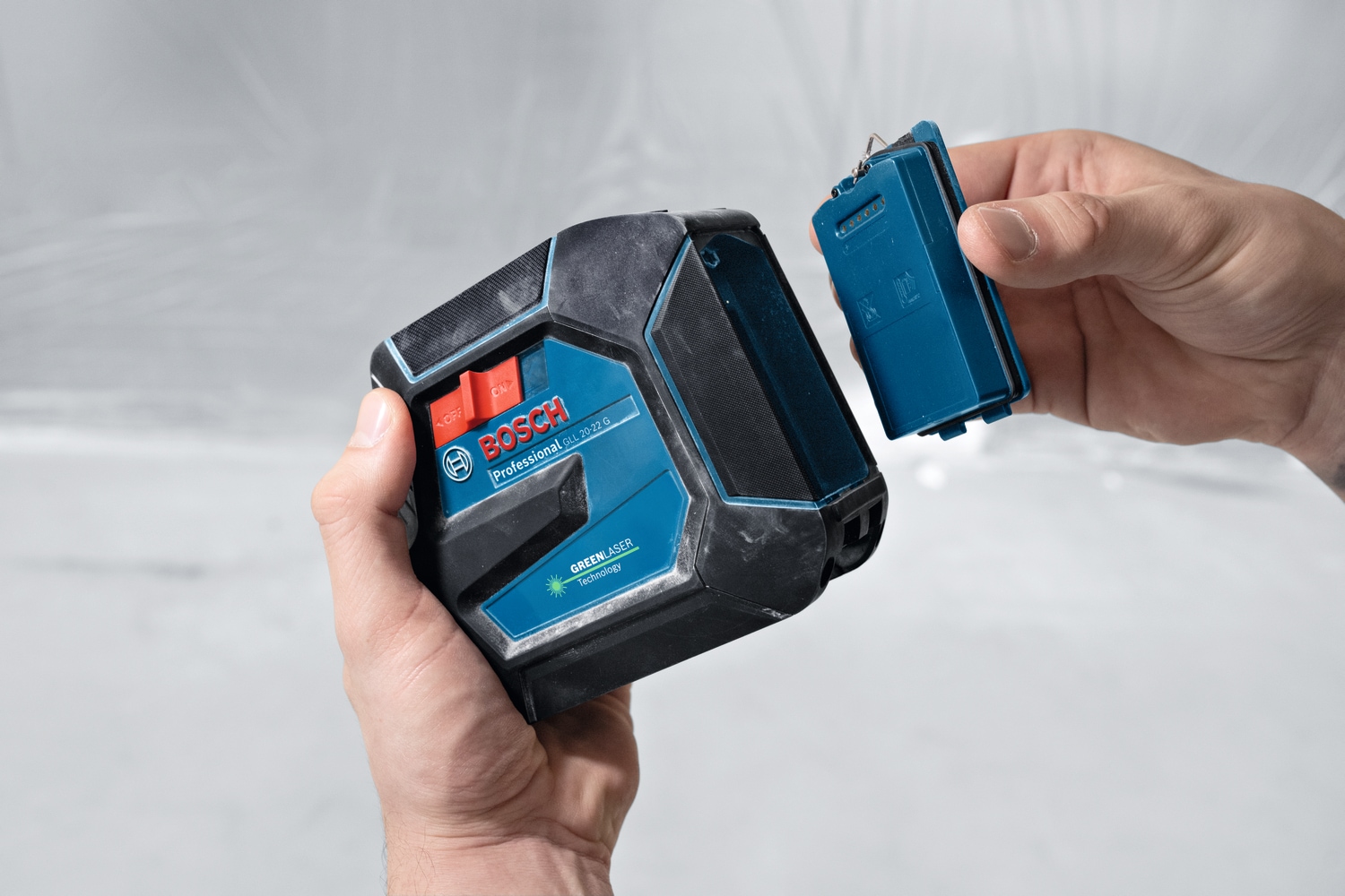 Bosch Professional Linienlaser »GLL 20-22 G Professional«, Dual Power Source