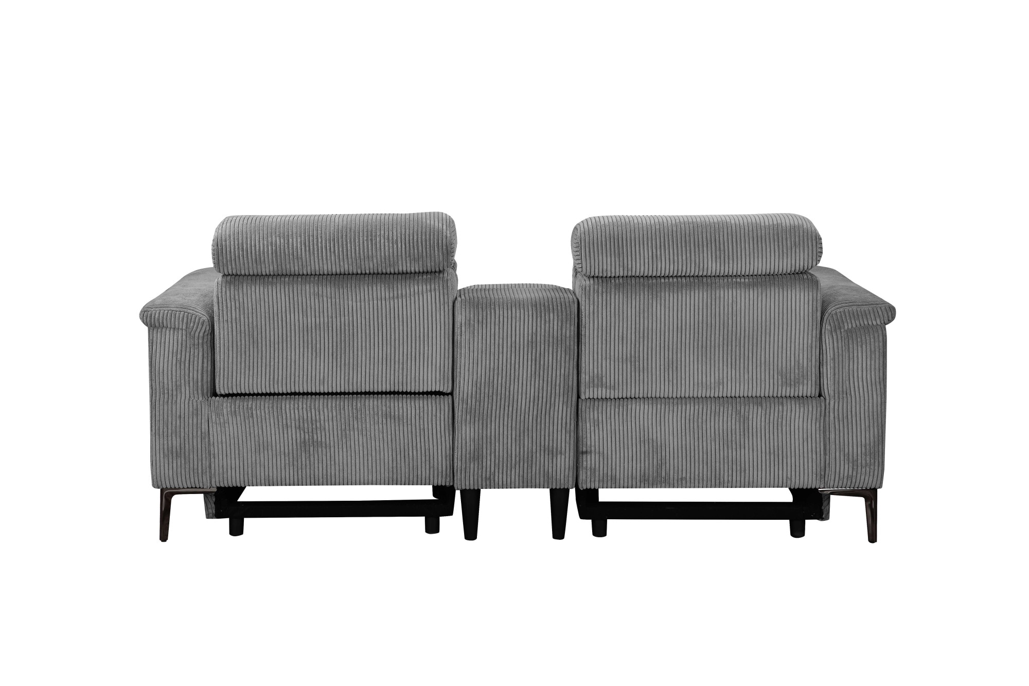 Places of Style 2-Sitzer »Lund in Cord, 2er-Kinosofa, TV-Sessel, Multimedia-Sofa, USB-A,«, m. elektrischer o. manueller Relaxfunktion, Getränkehalter u. Staufach