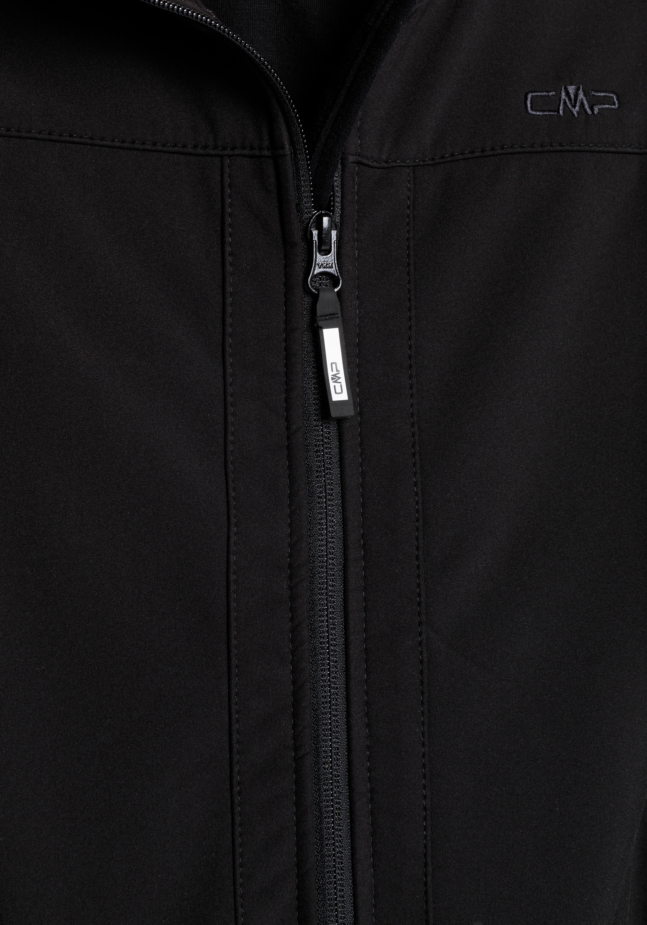 CMP Softshelljacke »KID SOFTSHELL JACKET FIX HOOD für Kinder«, (1 St.), mit Kapuze, Atmungsaktiv & Wärmeisolierend & Wasserabweisend & für Kinder