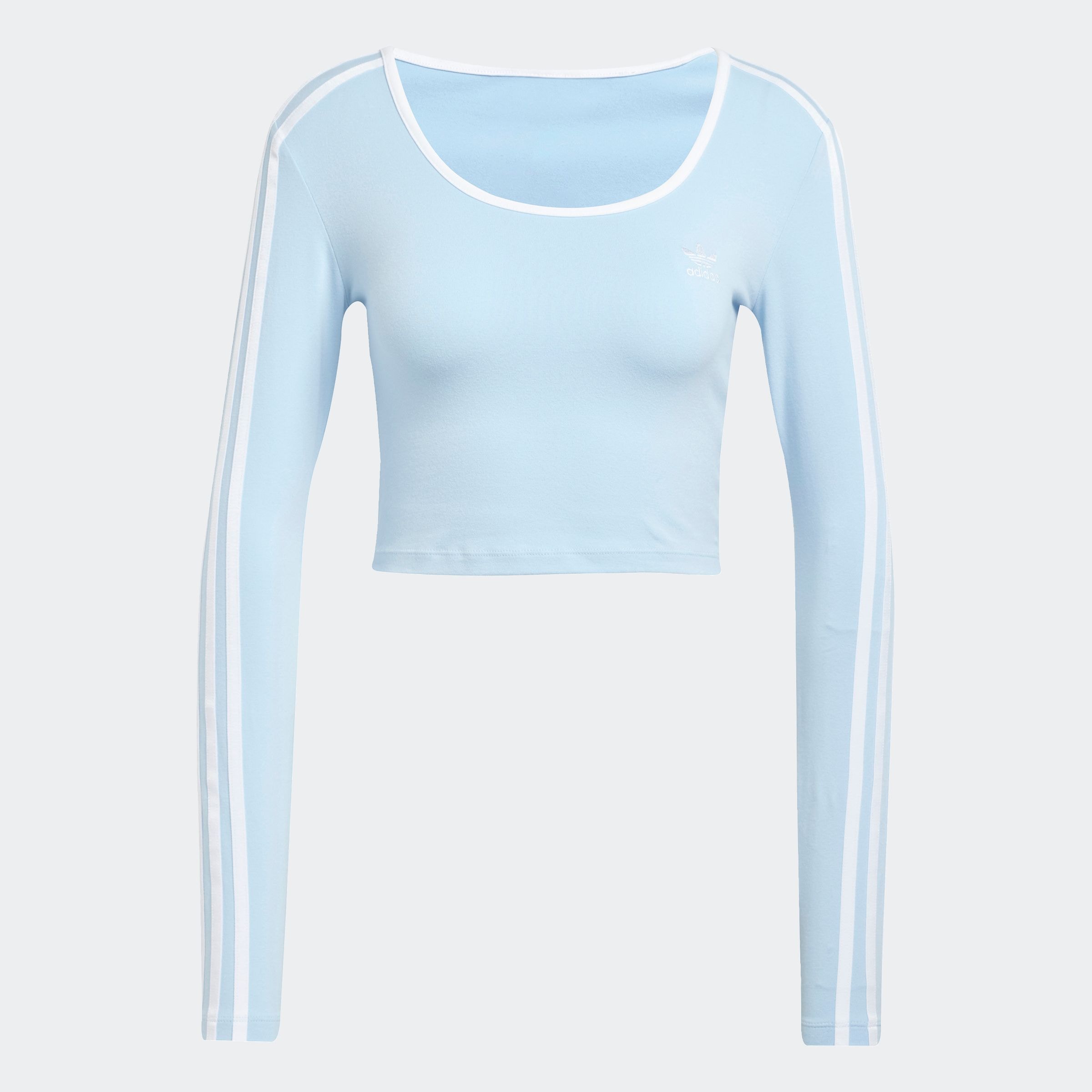 adidas Originals Langarmshirt »3S LS CROP«