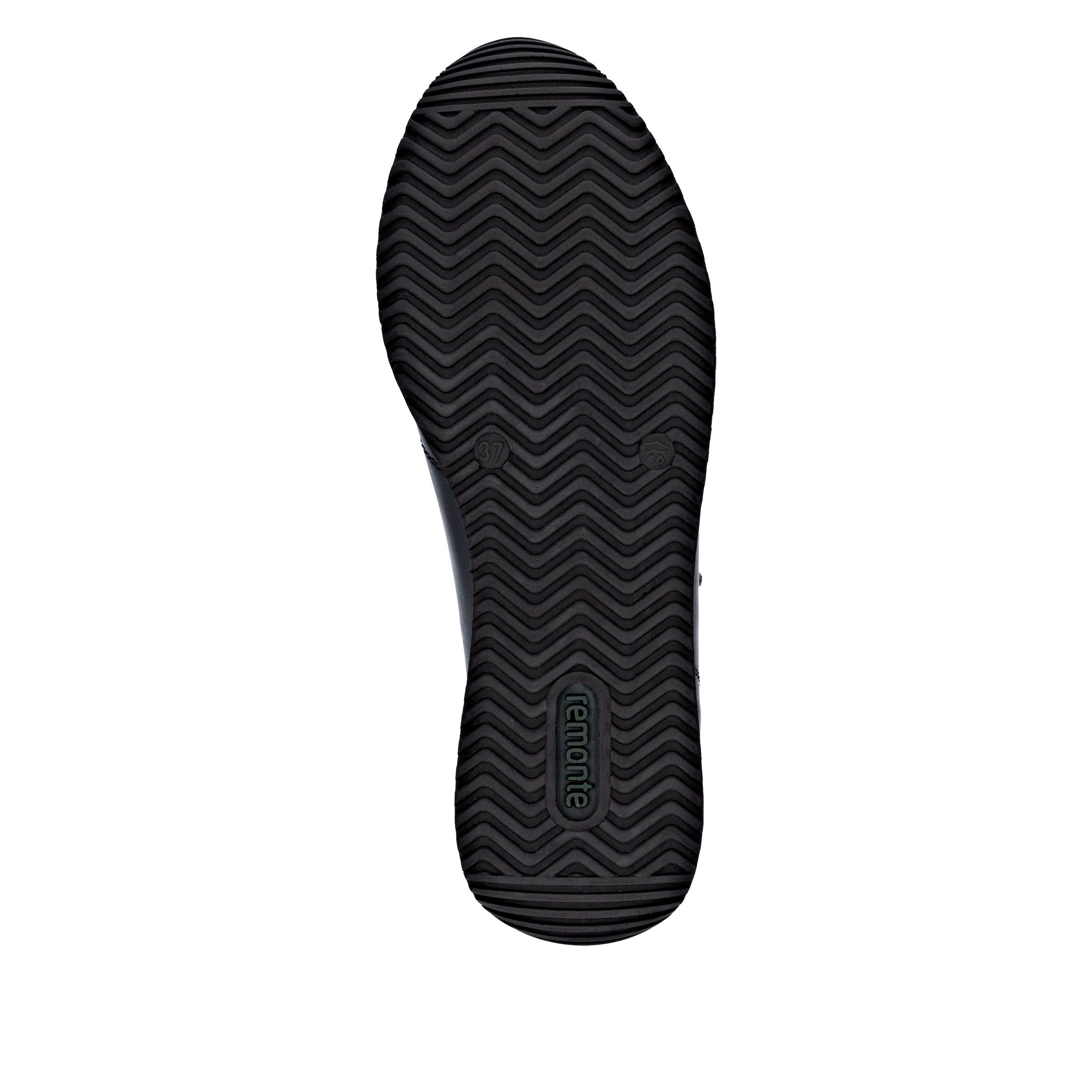 Remonte Keilsneaker, Schnürschuh, Halbschuh, Freizeitschuh mit seitlichem Reißverschluss