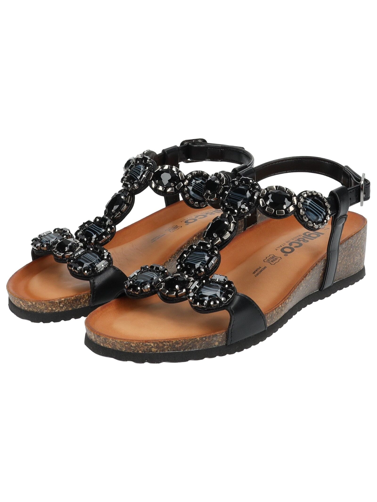 IGI & CO Riemchensandale »IGI & CO Zehensteg Leder/Synthetik«